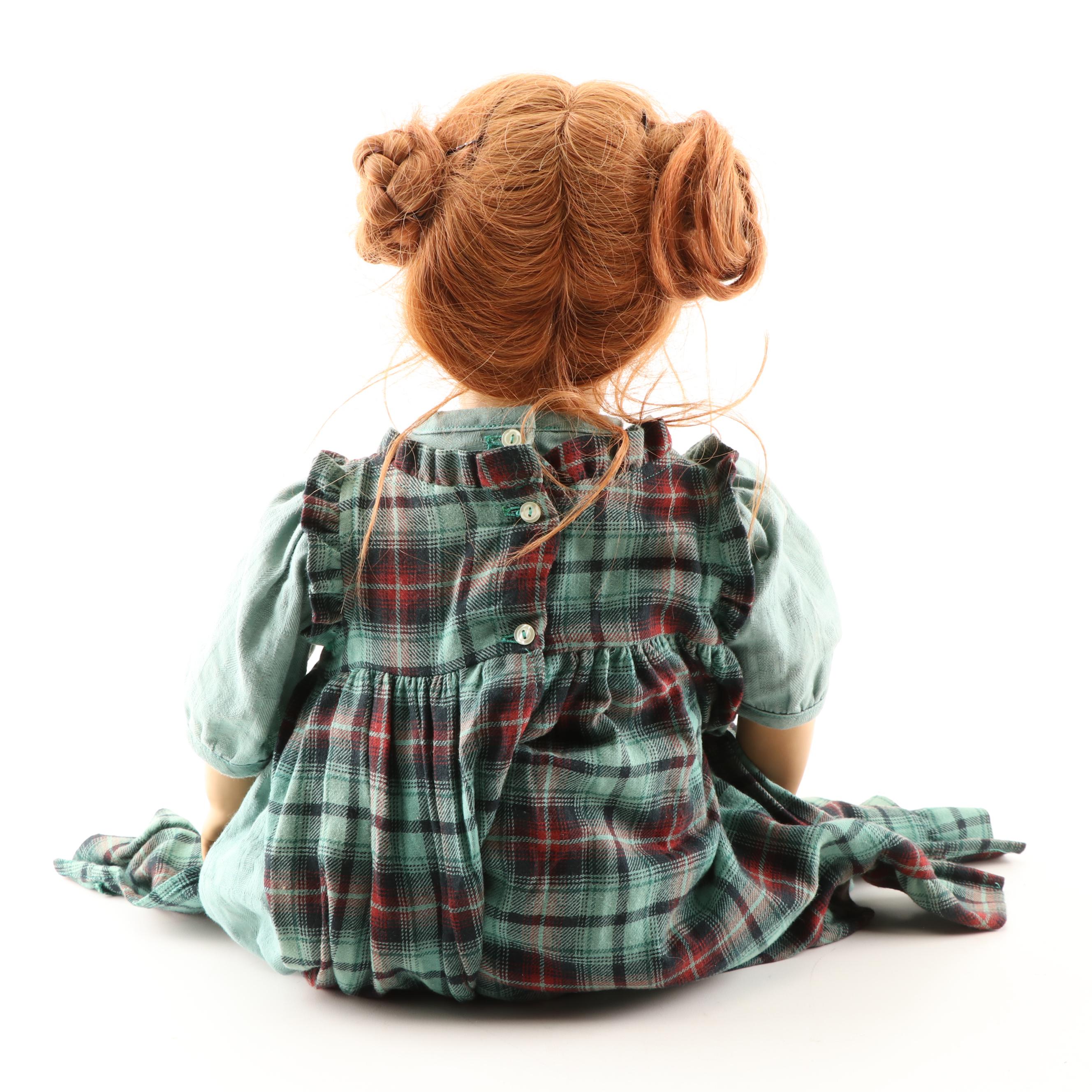 Annette Himstedt The Barefoot Children Series "Kathe" Doll, Late 20th Century