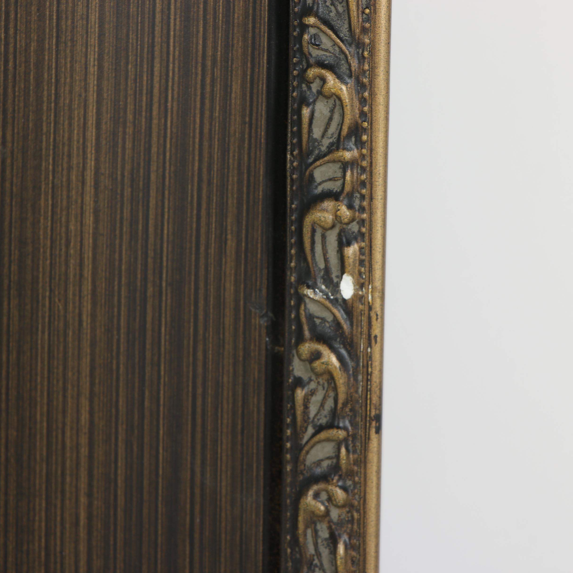 Frank Oil Painting of a Tiger