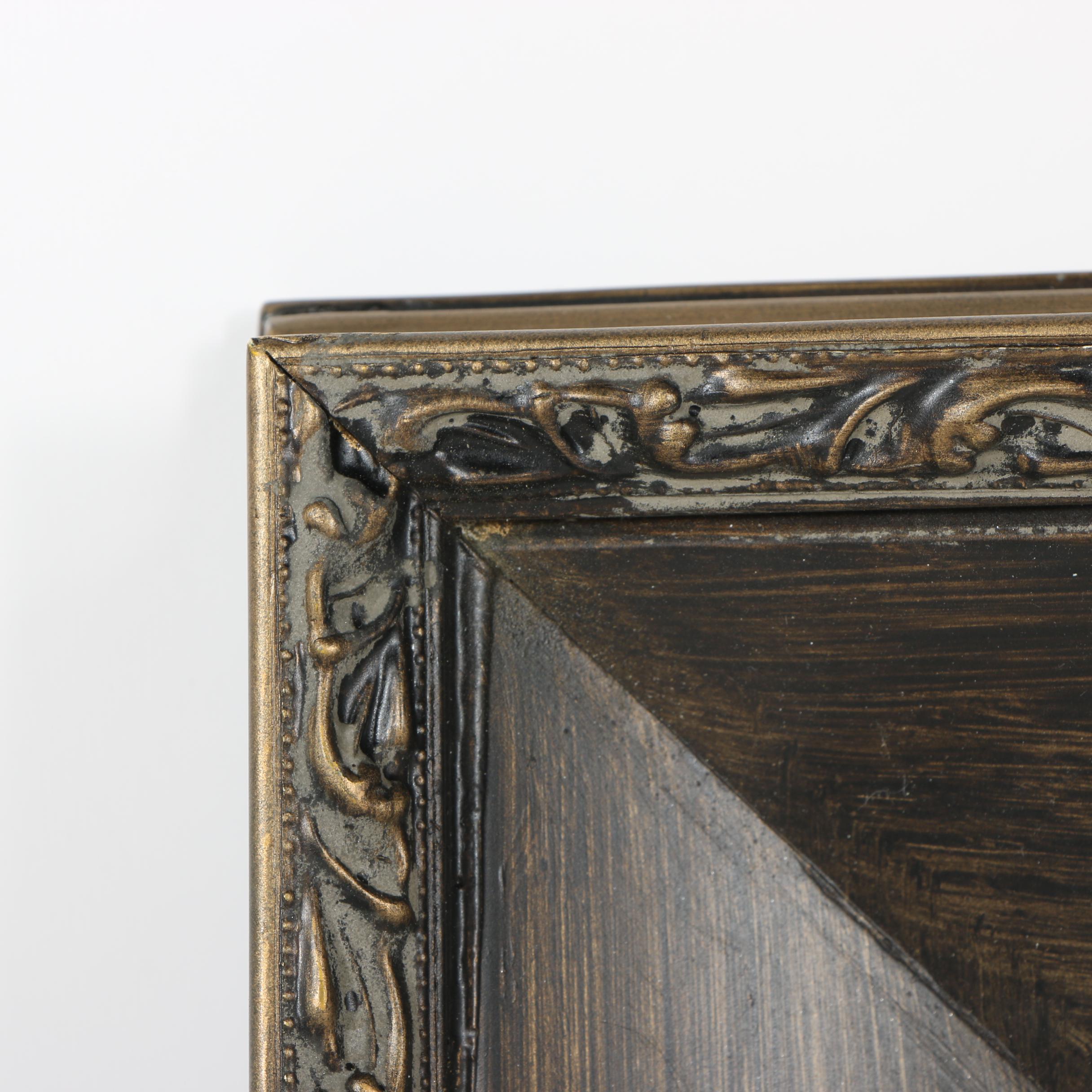 Frank Oil Painting of a Tiger