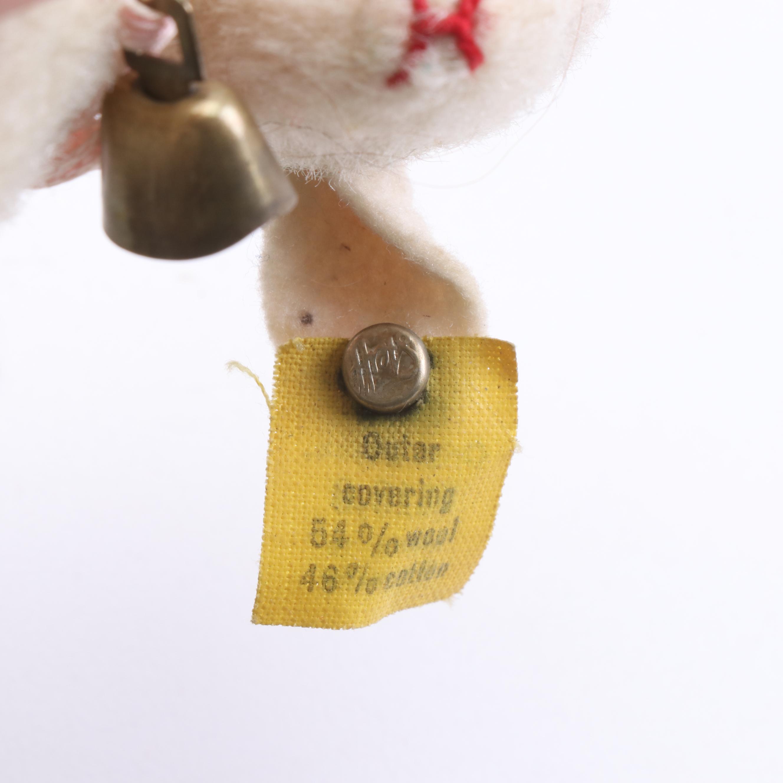 Steiff Stuffed Animals Including "Lamby", Mid 20th Century