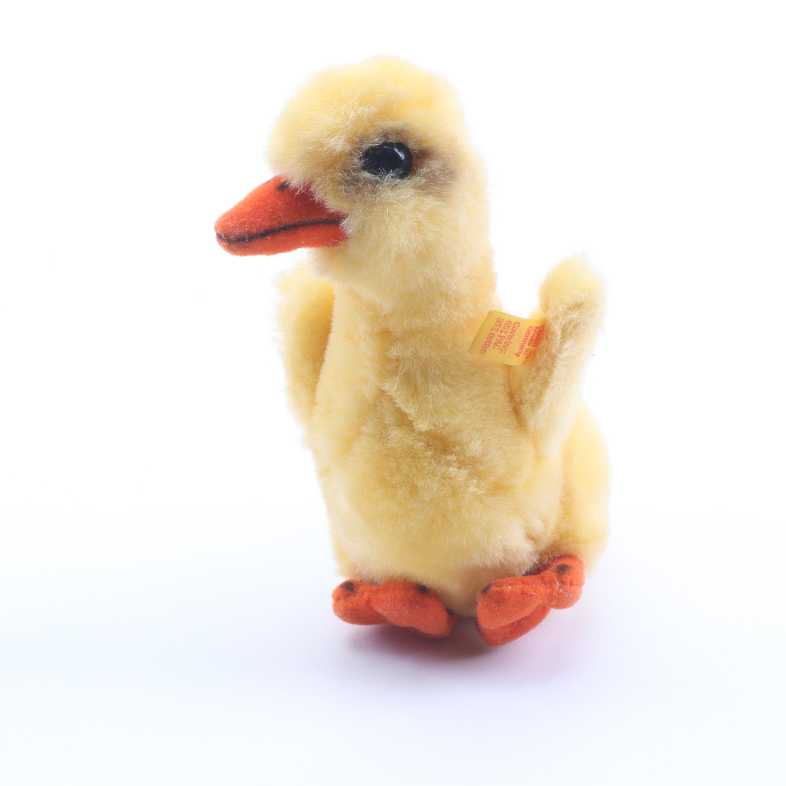 Steiff Stuffed Animals Including "Lamby", Mid 20th Century