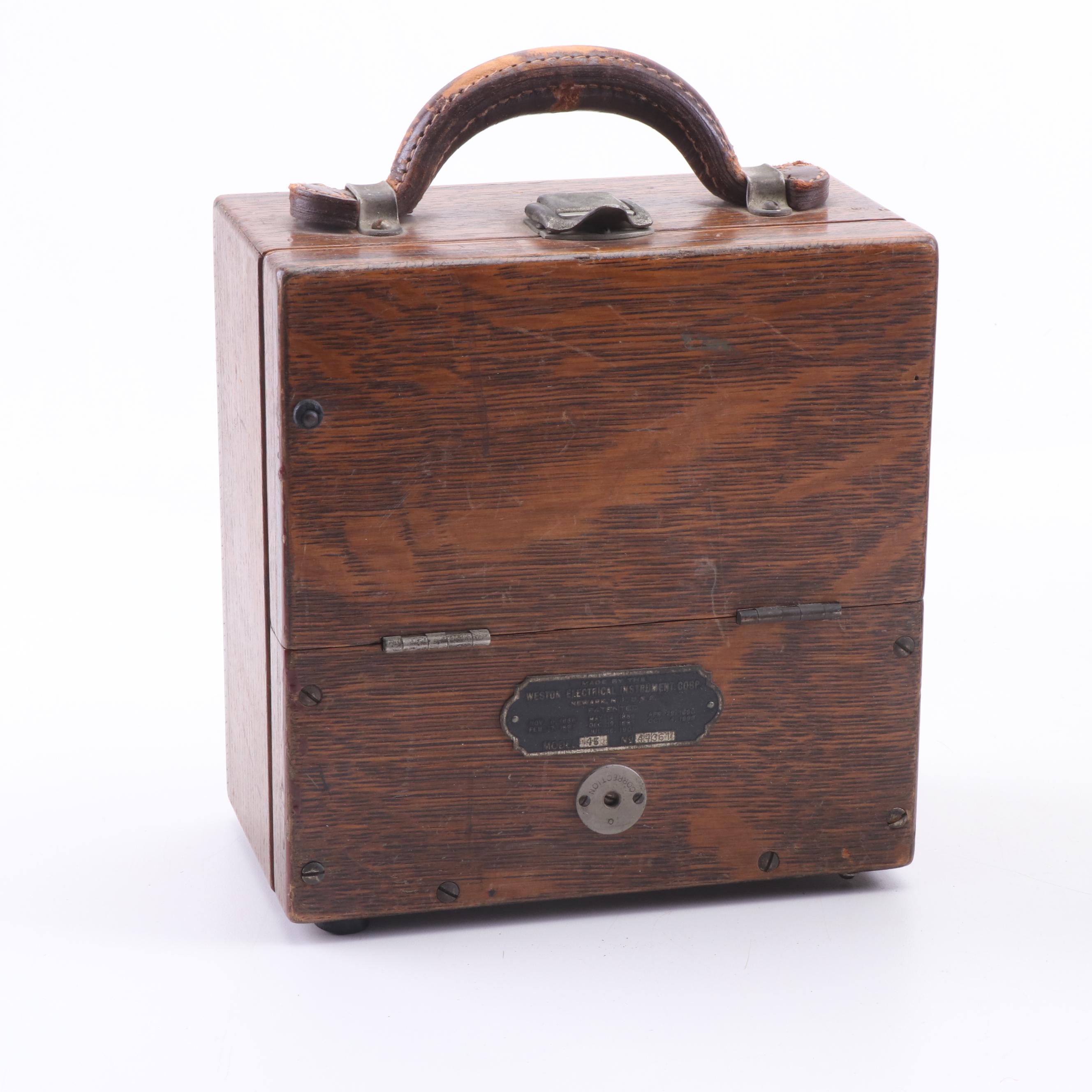 Thompson Indicator, Weston Voltmeters Automotive Tools, Vintage