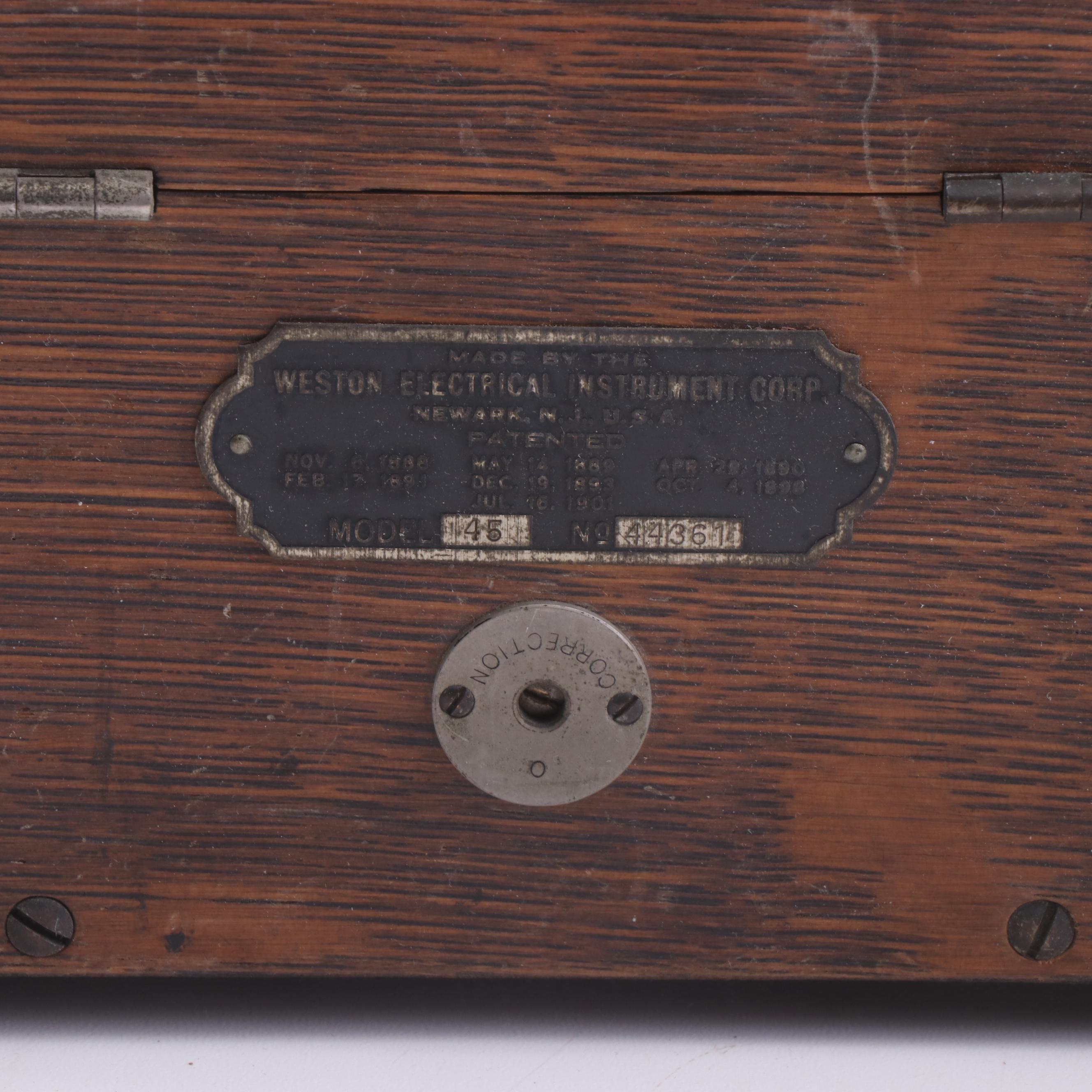 Thompson Indicator, Weston Voltmeters Automotive Tools, Vintage