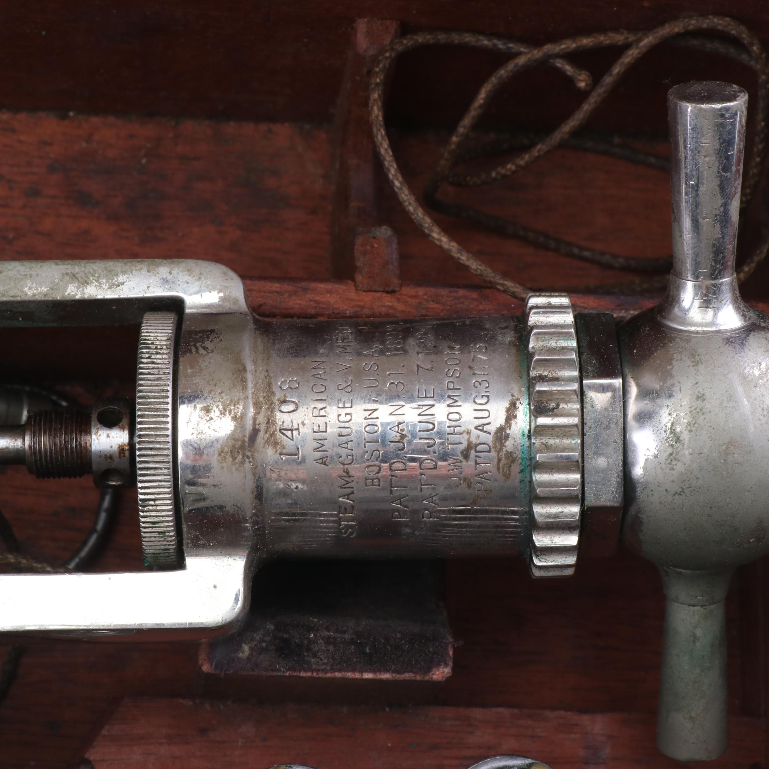 Thompson Indicator, Weston Voltmeters Automotive Tools, Vintage