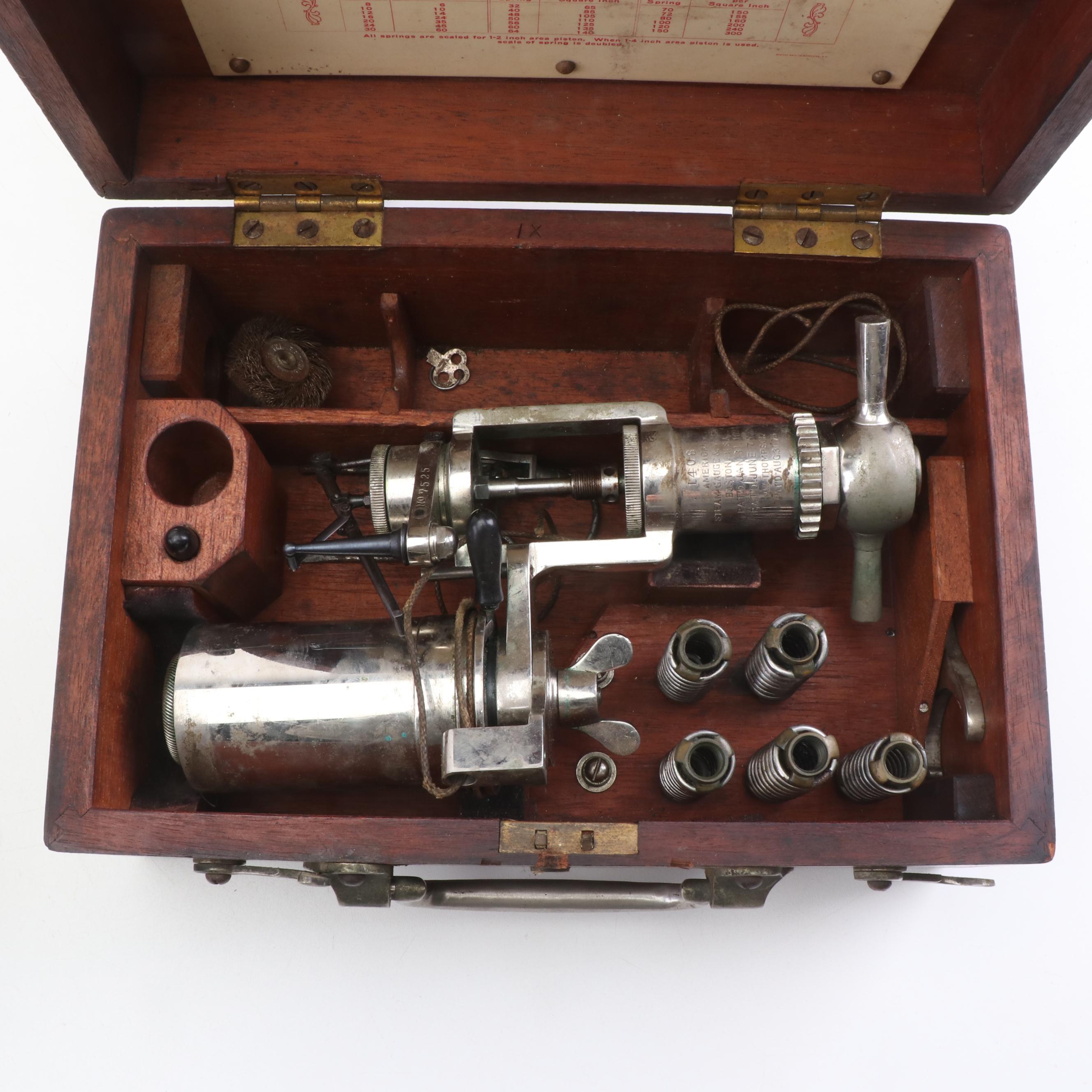 Thompson Indicator, Weston Voltmeters Automotive Tools, Vintage