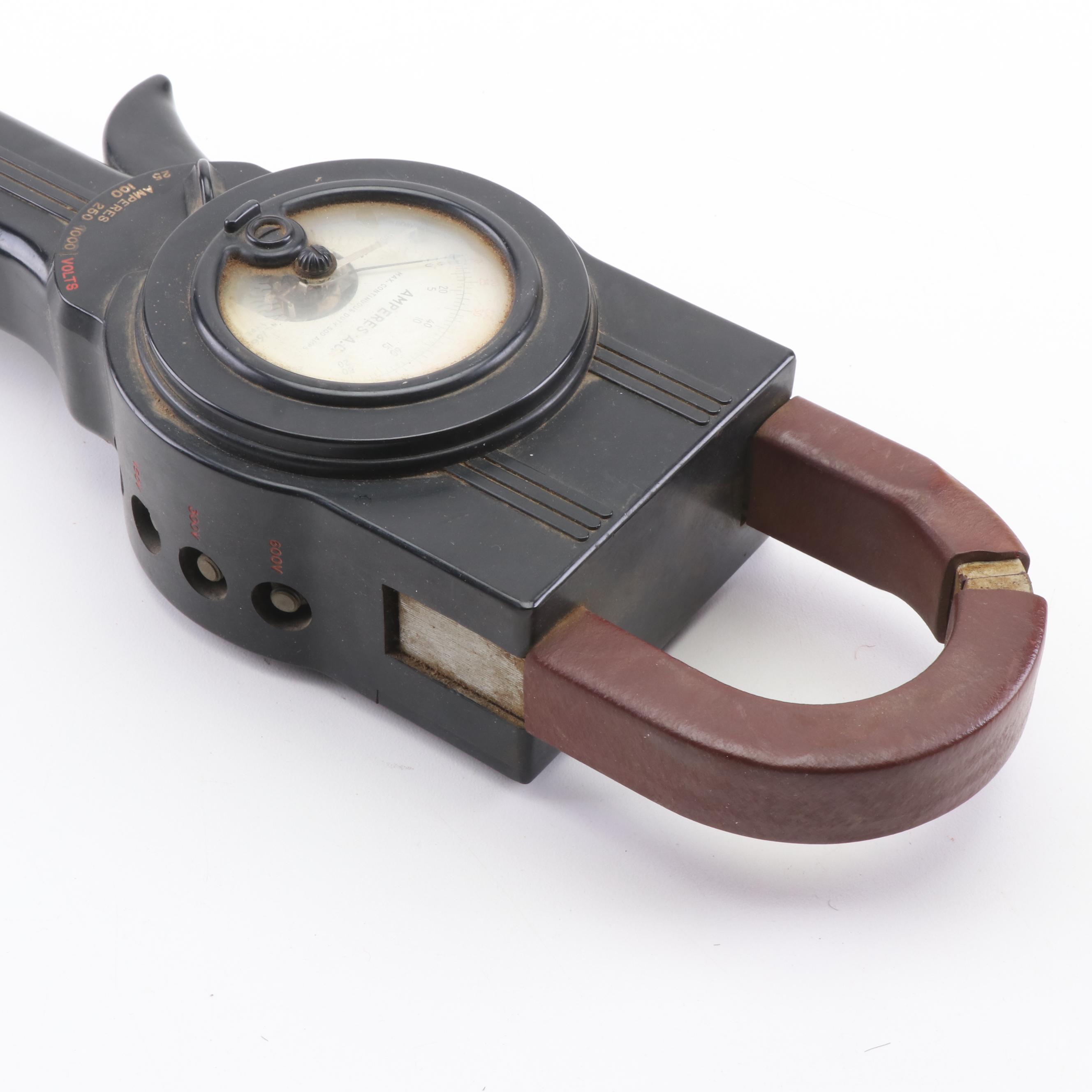 Thompson Indicator, Weston Voltmeters Automotive Tools, Vintage