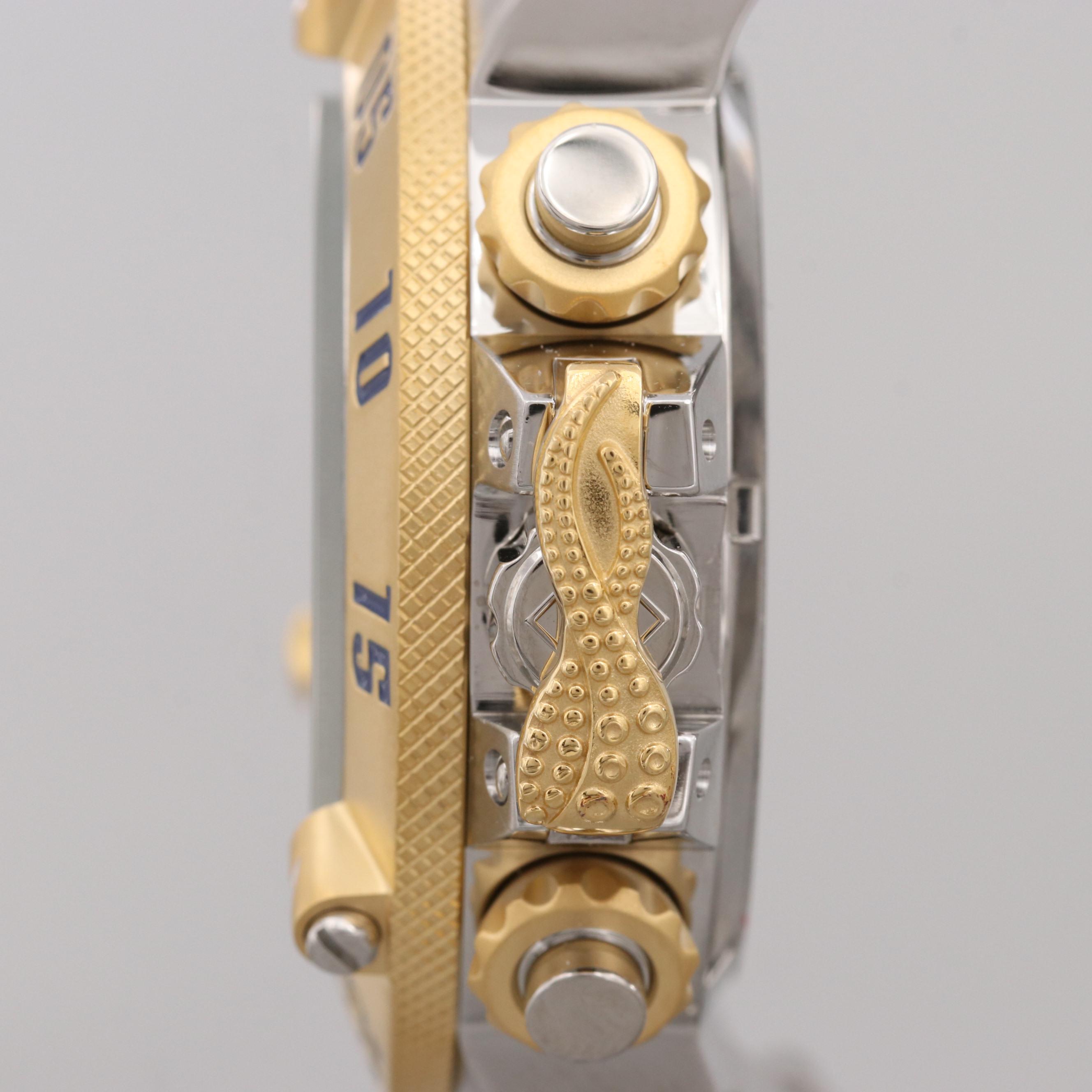 Invicta Subaqua Stainless Steel Watch With Octopus Dial