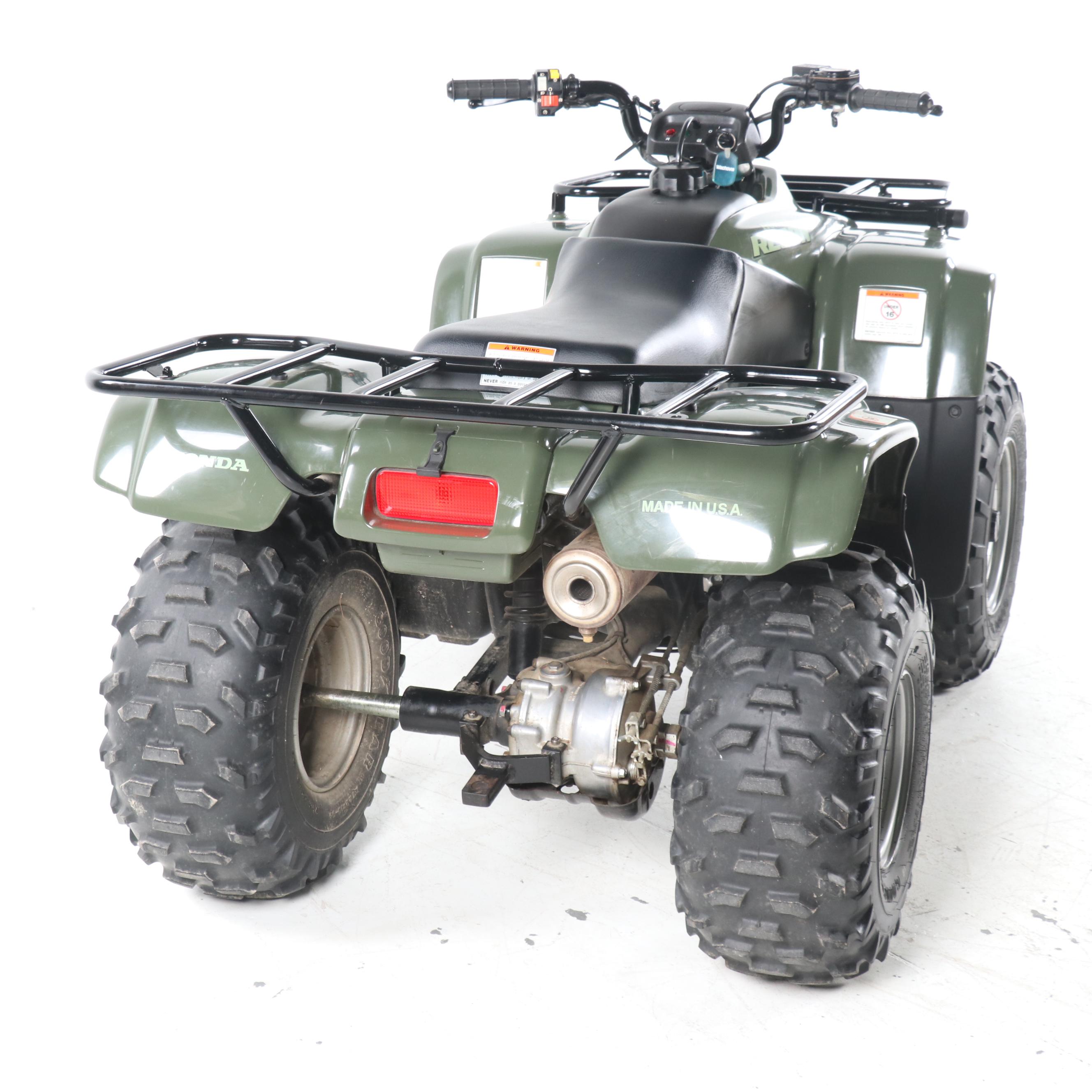 1997 Honda TRX250 FourTrax Recon All Terrain Vehicle