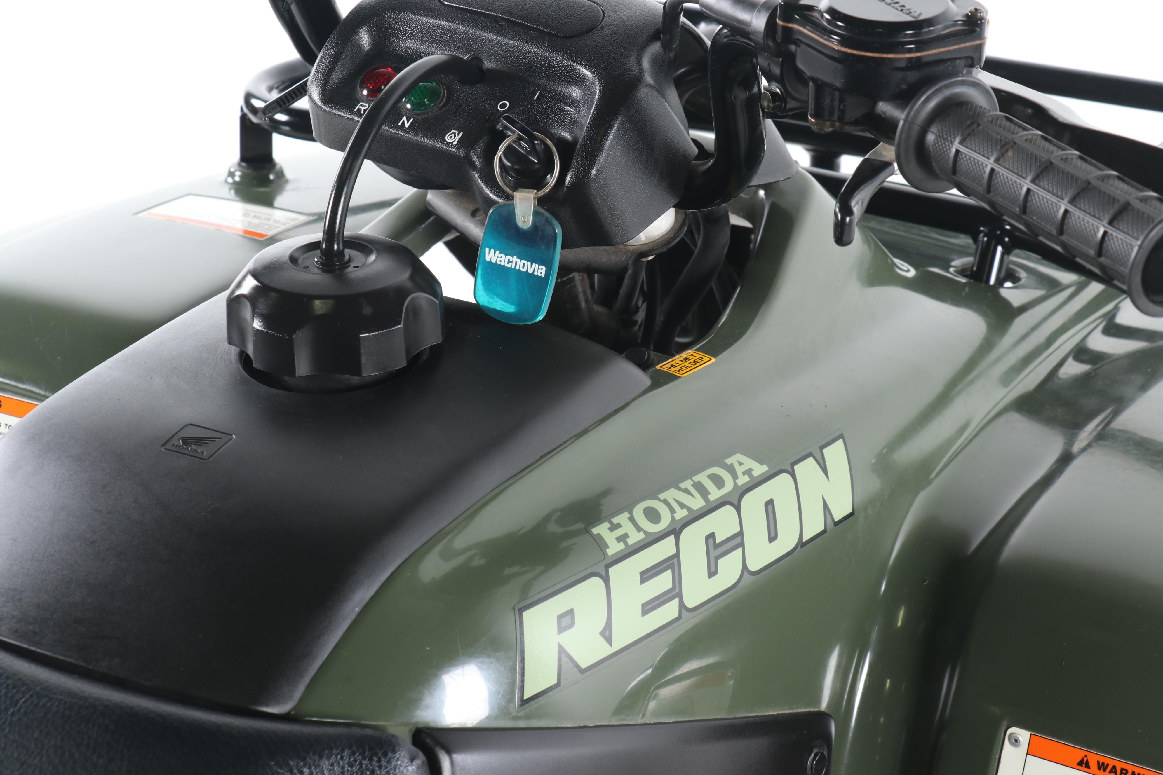 1997 Honda TRX250 FourTrax Recon All Terrain Vehicle