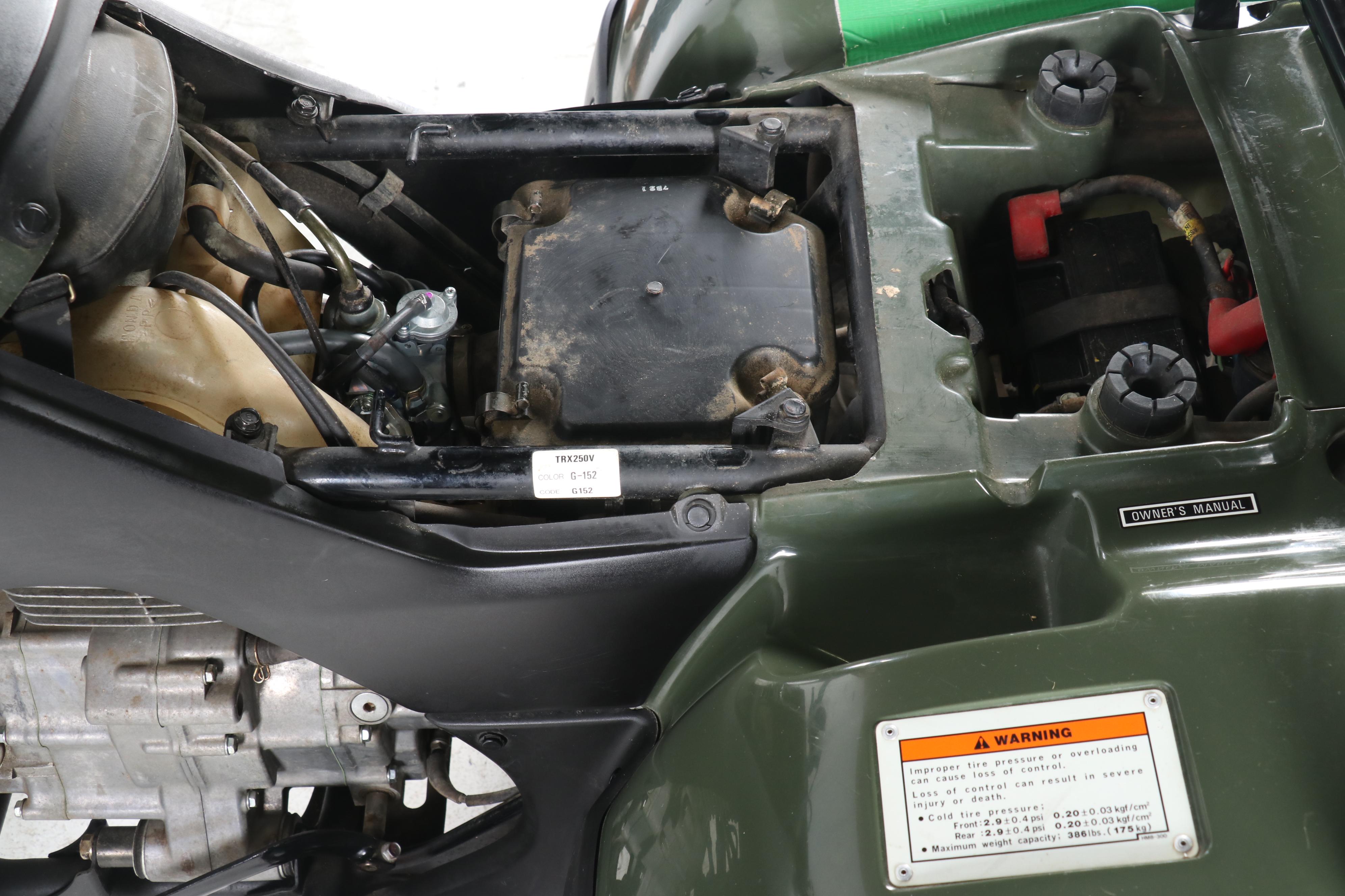 1997 Honda TRX250 FourTrax Recon All Terrain Vehicle