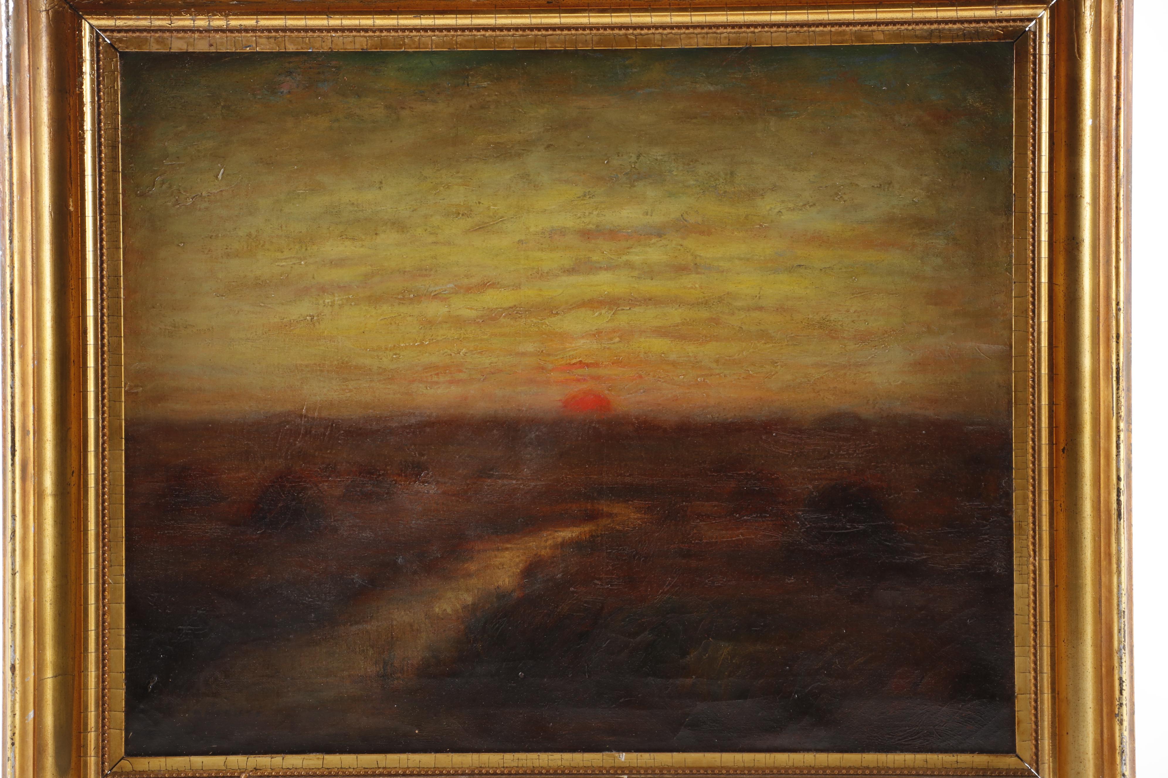 George Haller Landscape Oil Painting