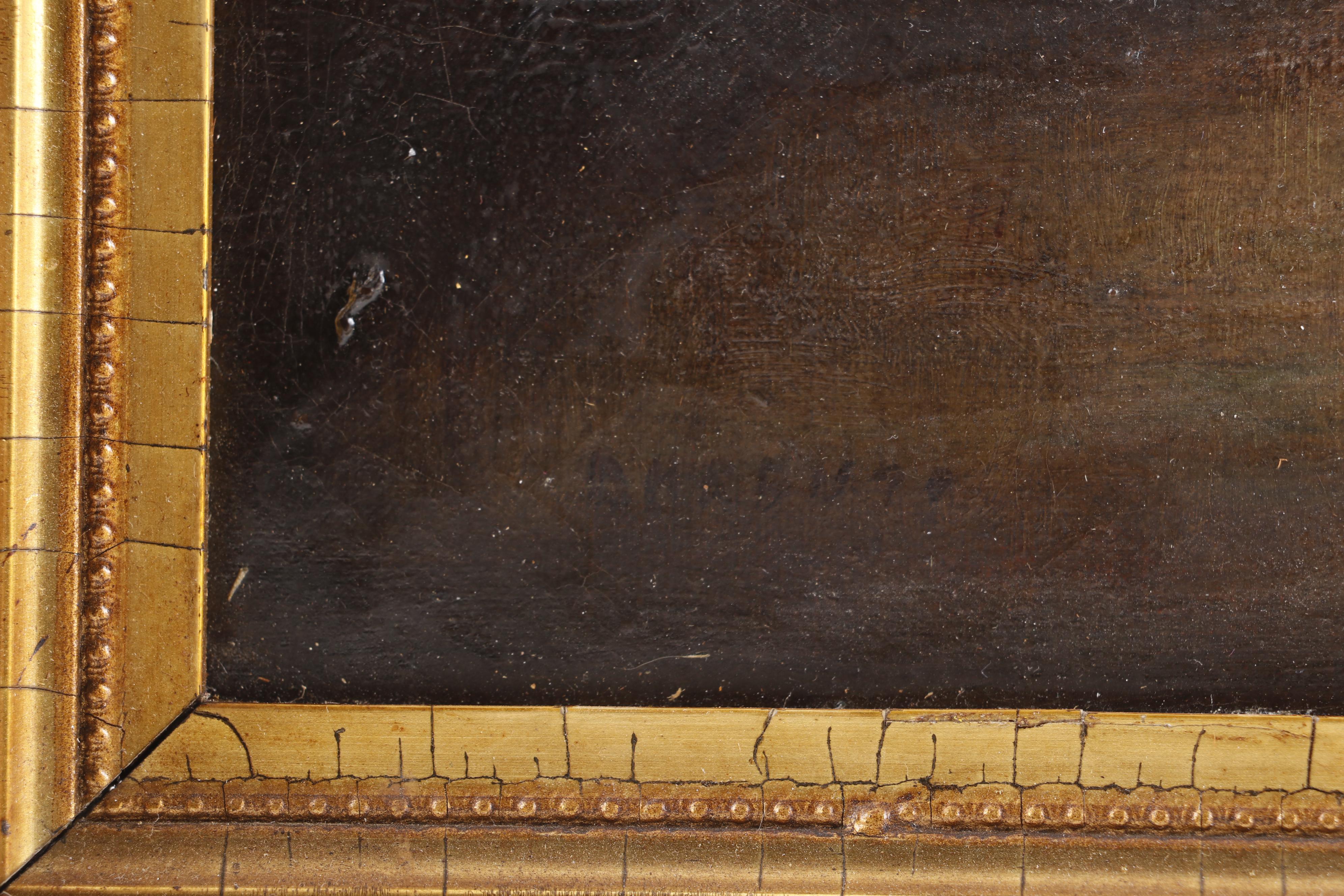 George Haller Landscape Oil Painting