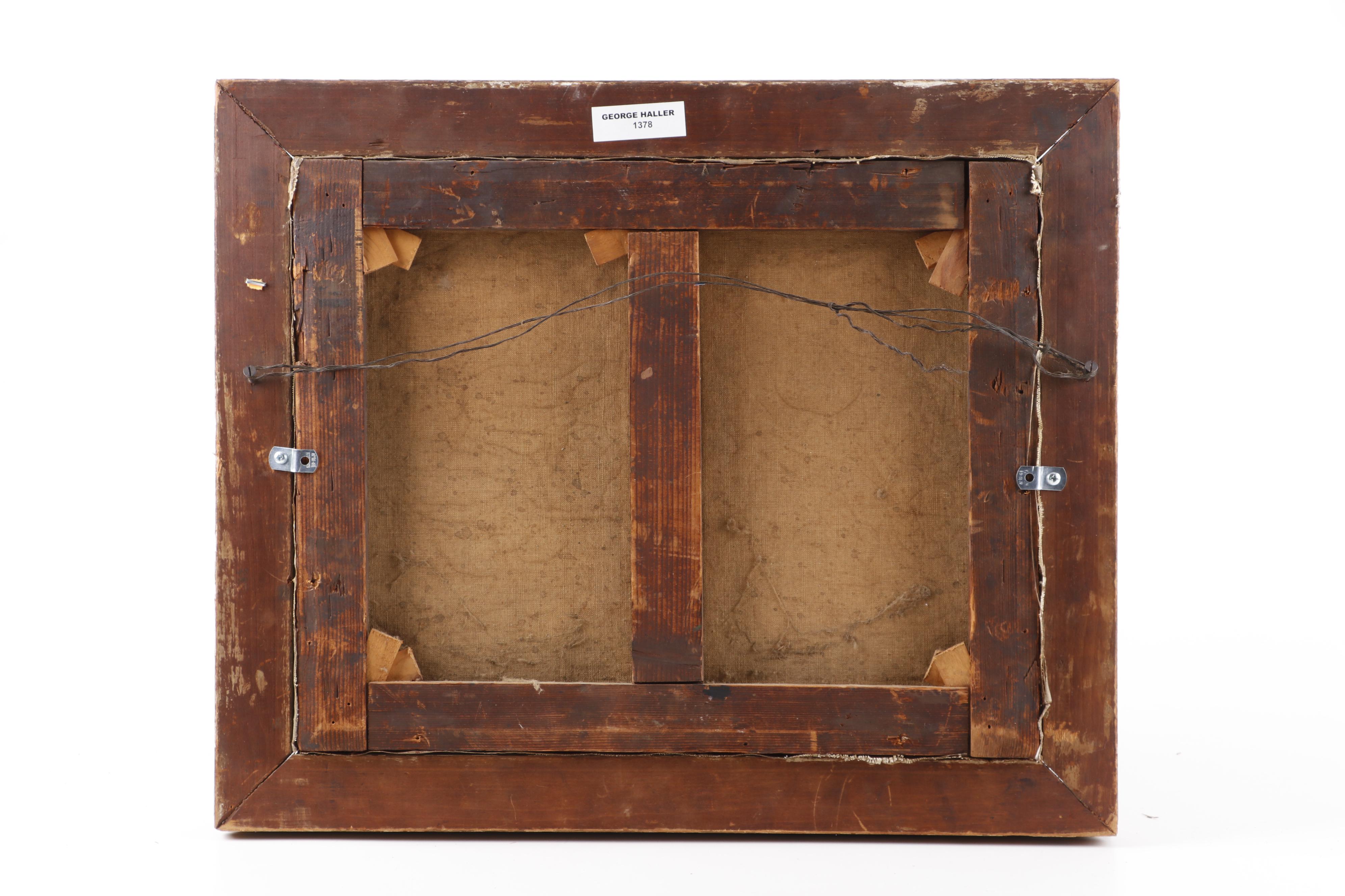 George Haller Landscape Oil Painting