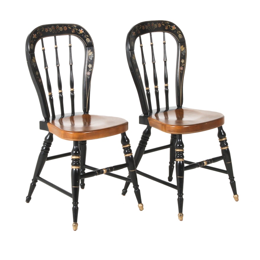 Ethan Allen Stenciled Hitchcock Chairs