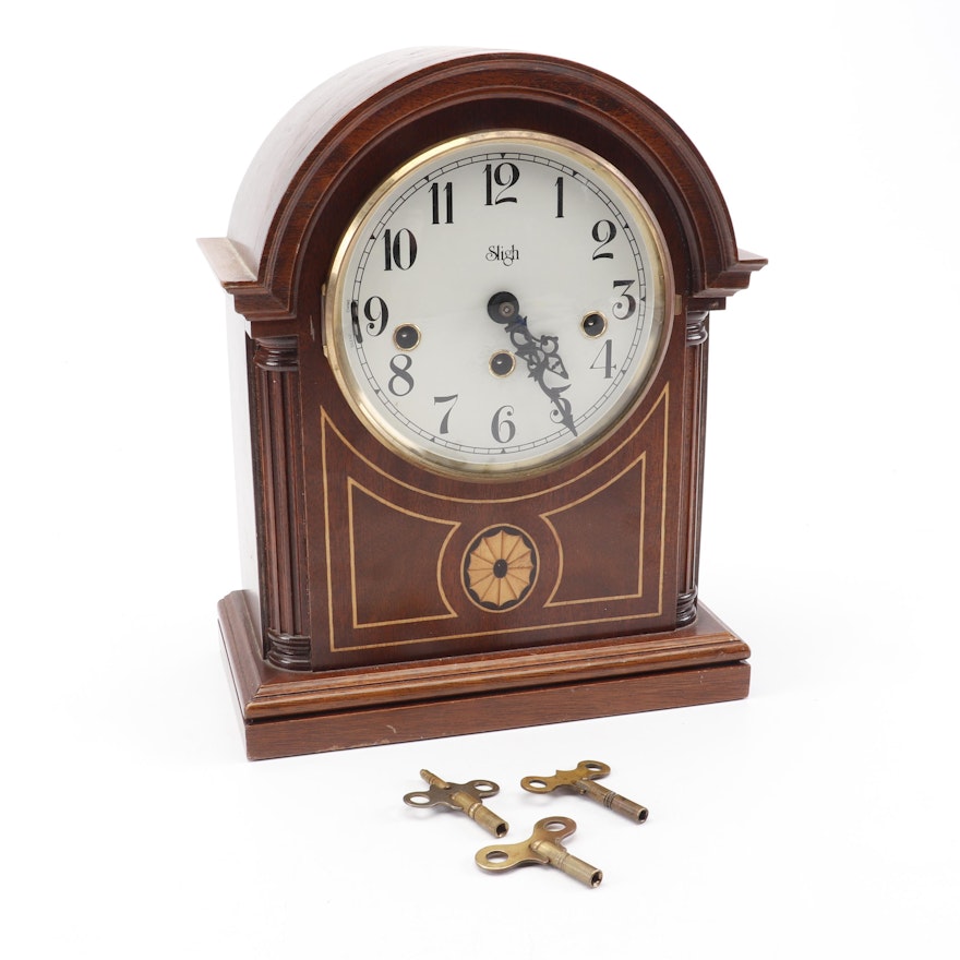 Sligh Westminster Chime Barrister Clock with Brass Hermle Movement