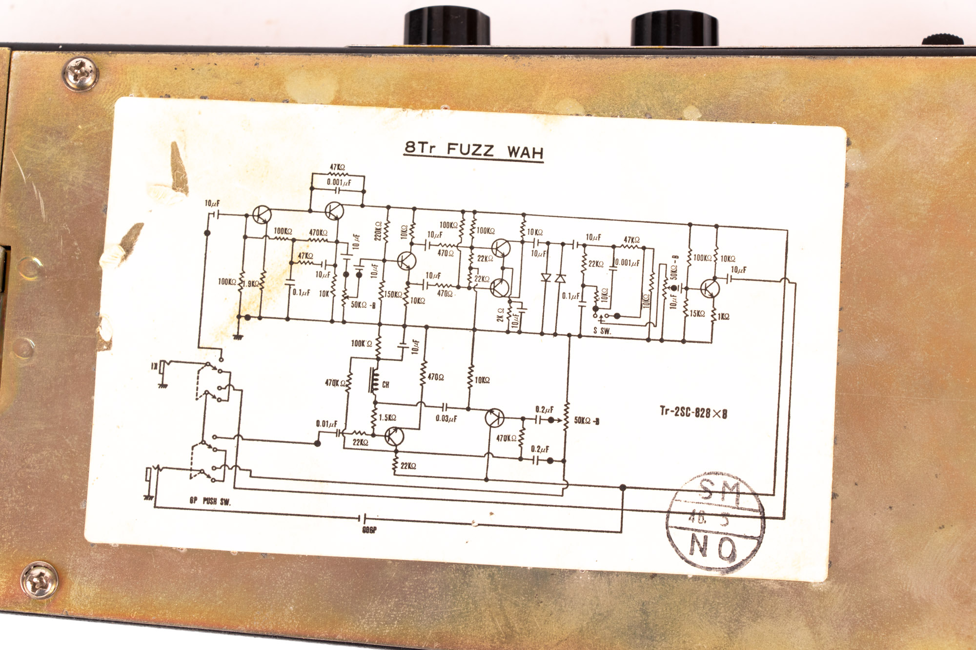 Jax Shin-Ei 8Tr Fuzz WAH Foot Pedal