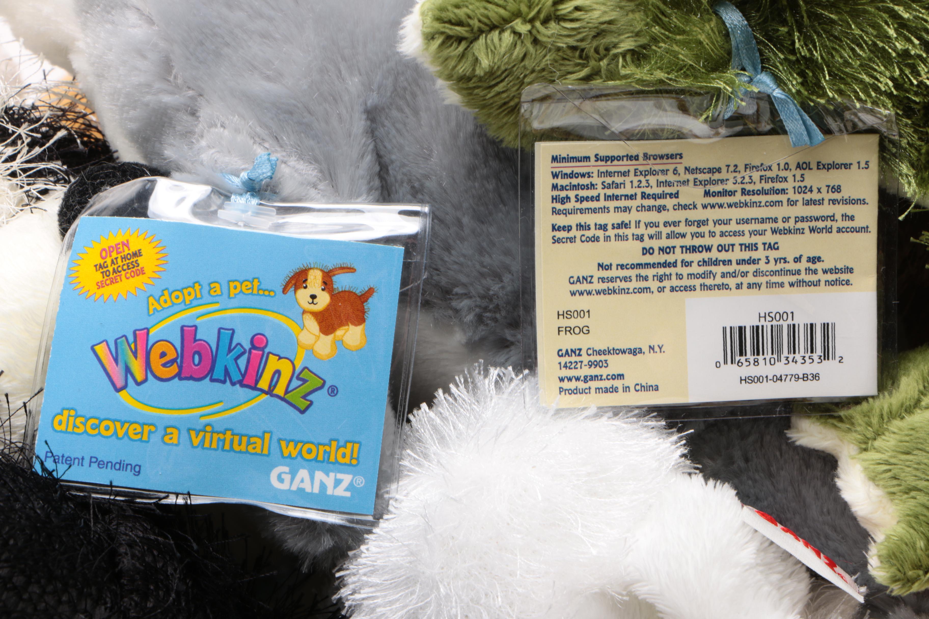 Ganz Webkins Stuffed Toys