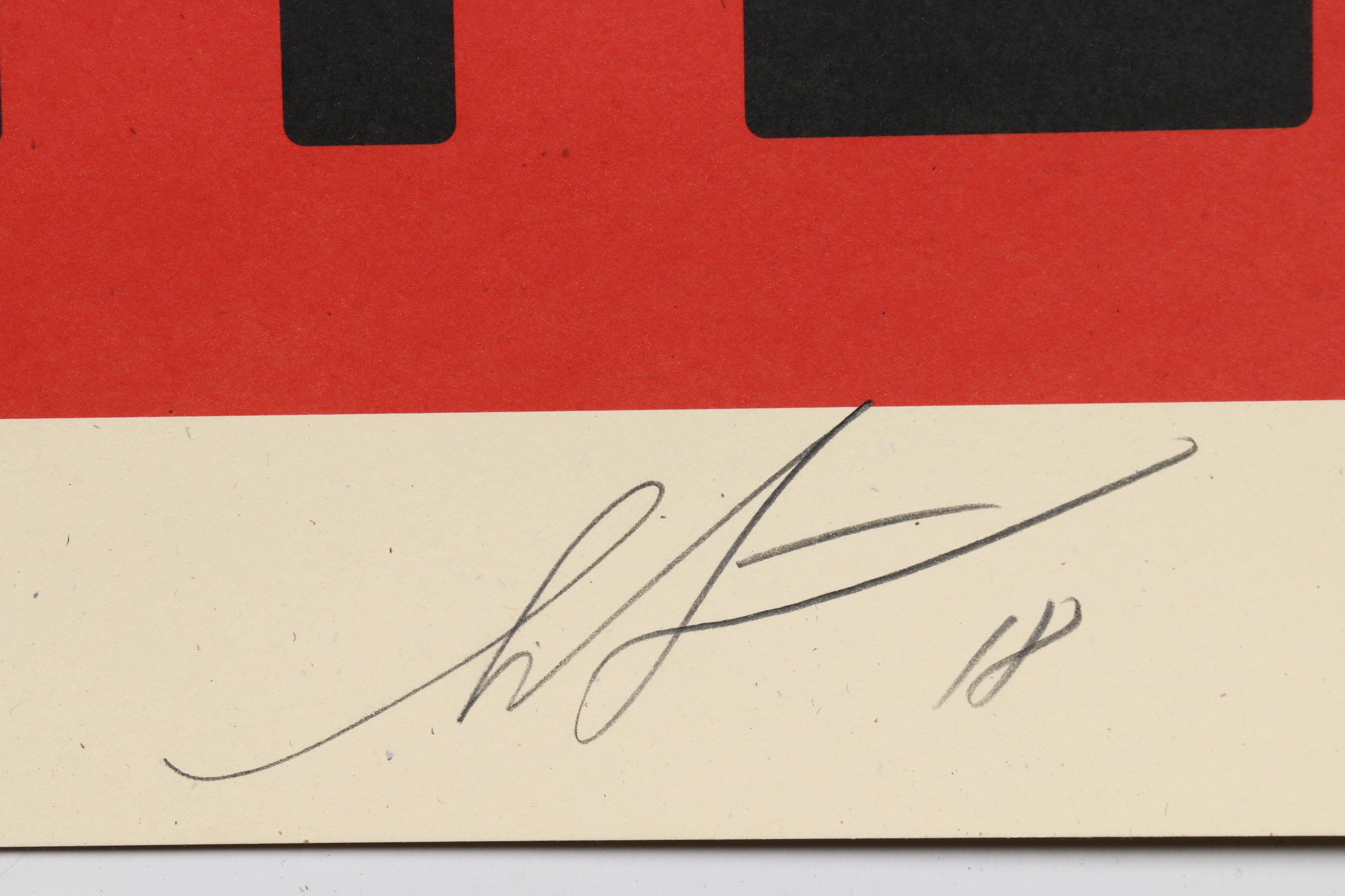 Shepard Fairey Offset Print "Liberté, Egalité, Fraternité"