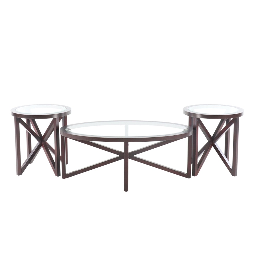 Contemporary Coffee Table and Side Tables, 21st Century