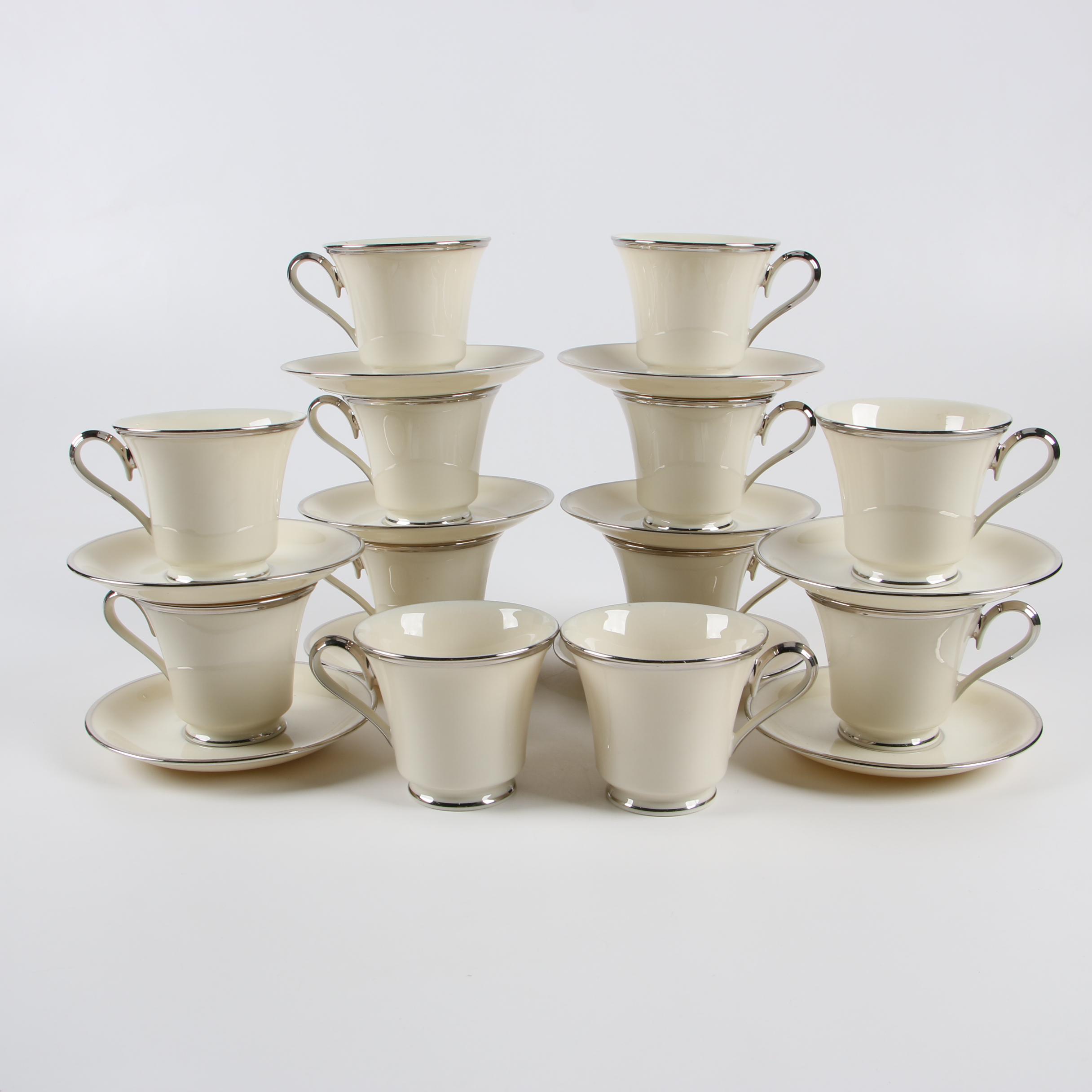 Lenox "Montclair" and "Solitaire" Porcelain Dinnerware