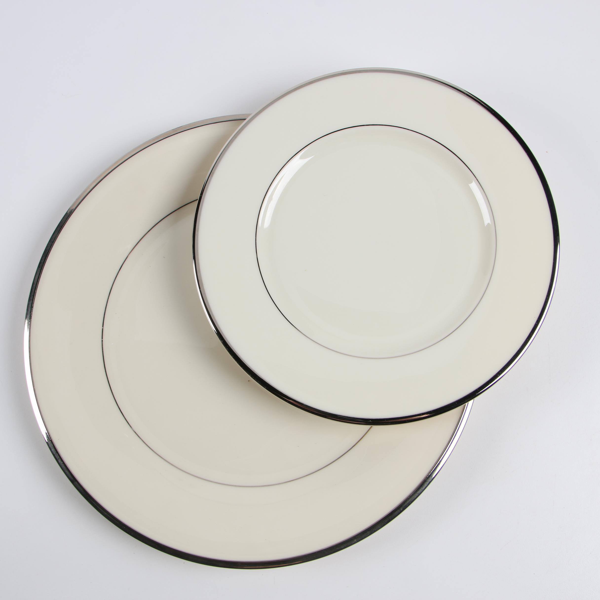 Lenox "Montclair" and "Solitaire" Porcelain Dinnerware