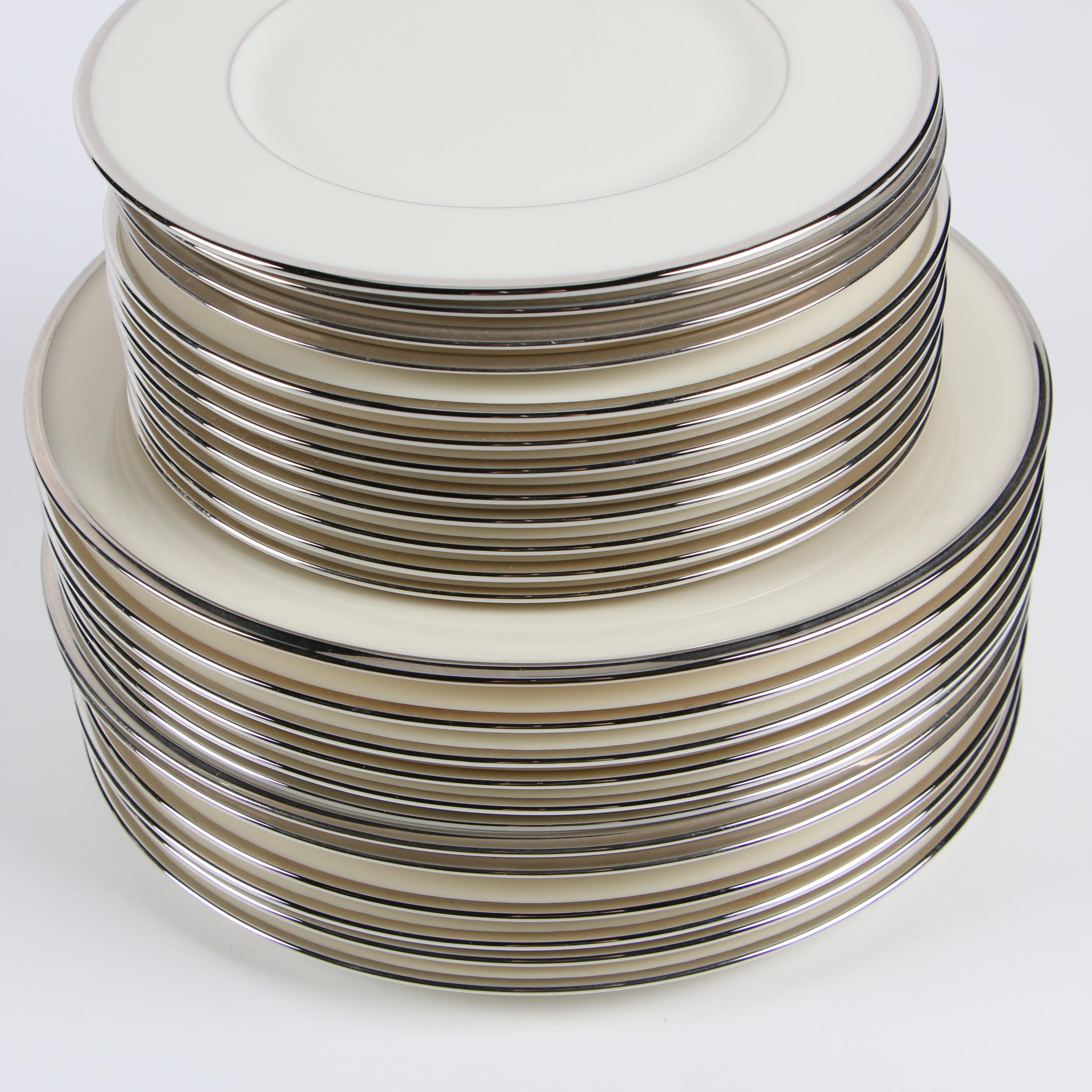 Lenox "Montclair" and "Solitaire" Porcelain Dinnerware
