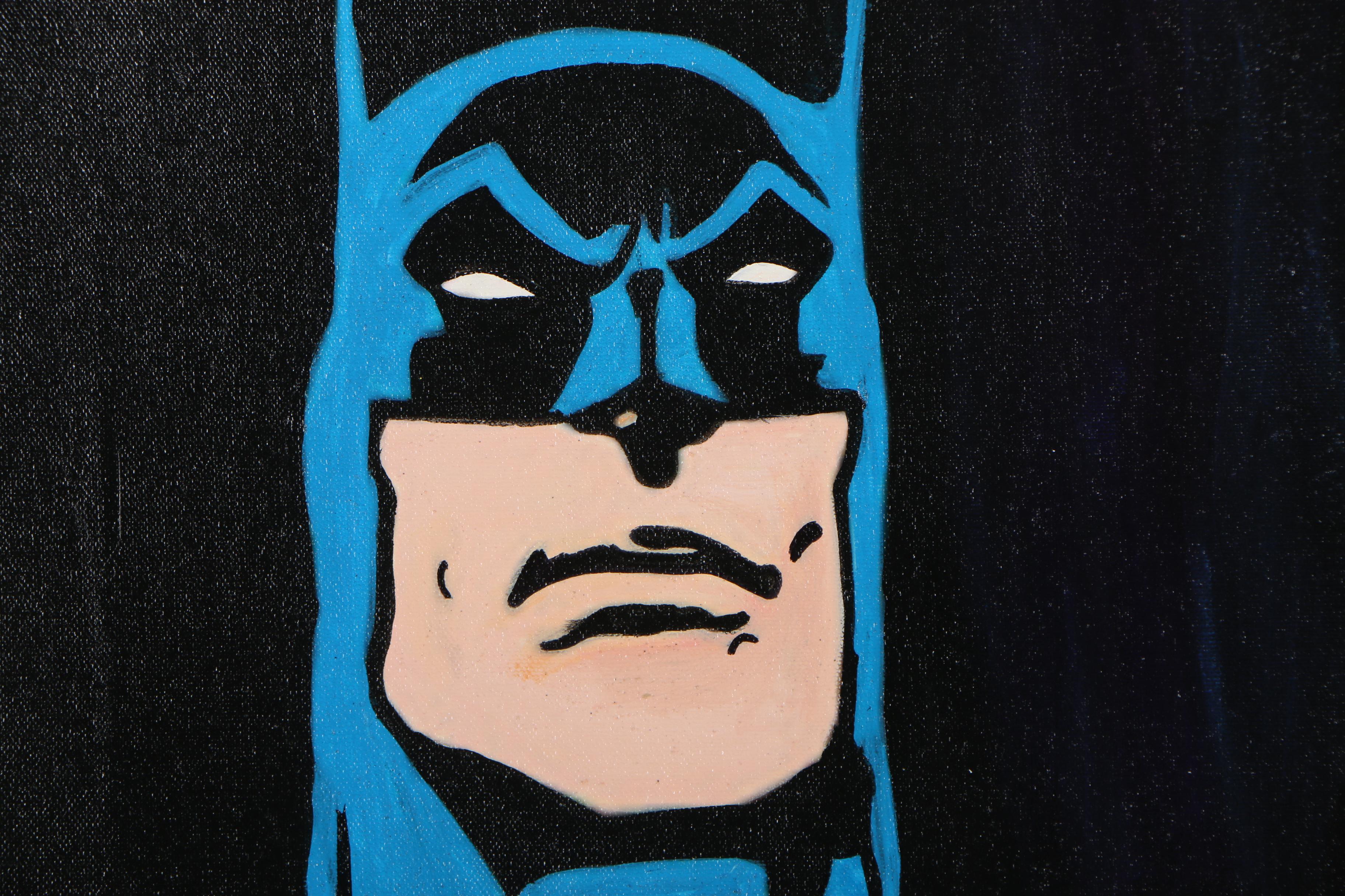 Chris Cargill Pop Art Acrylic Painting "Batman"