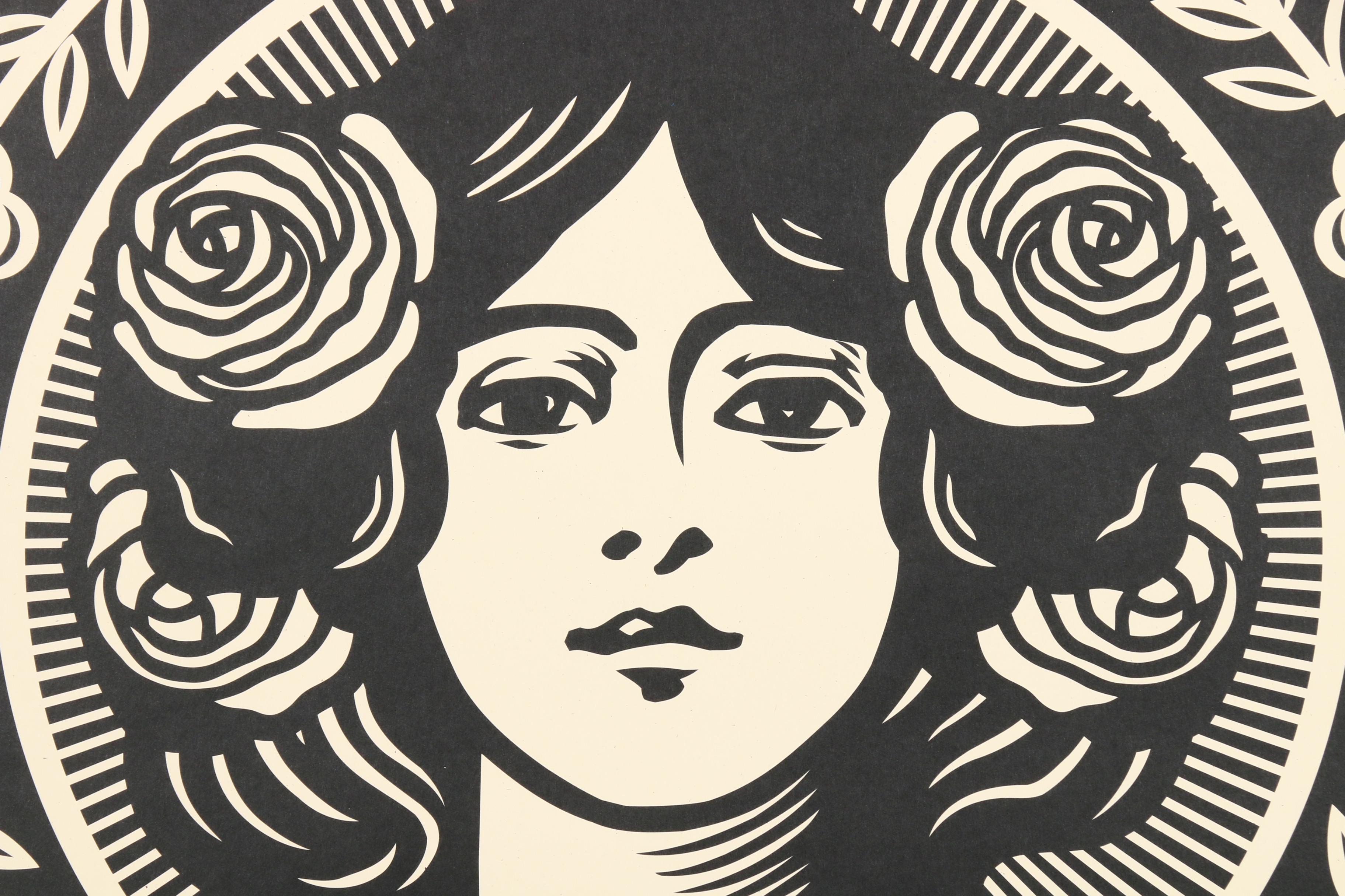 Shepard Fairey Offset Print "Make Art Not War"