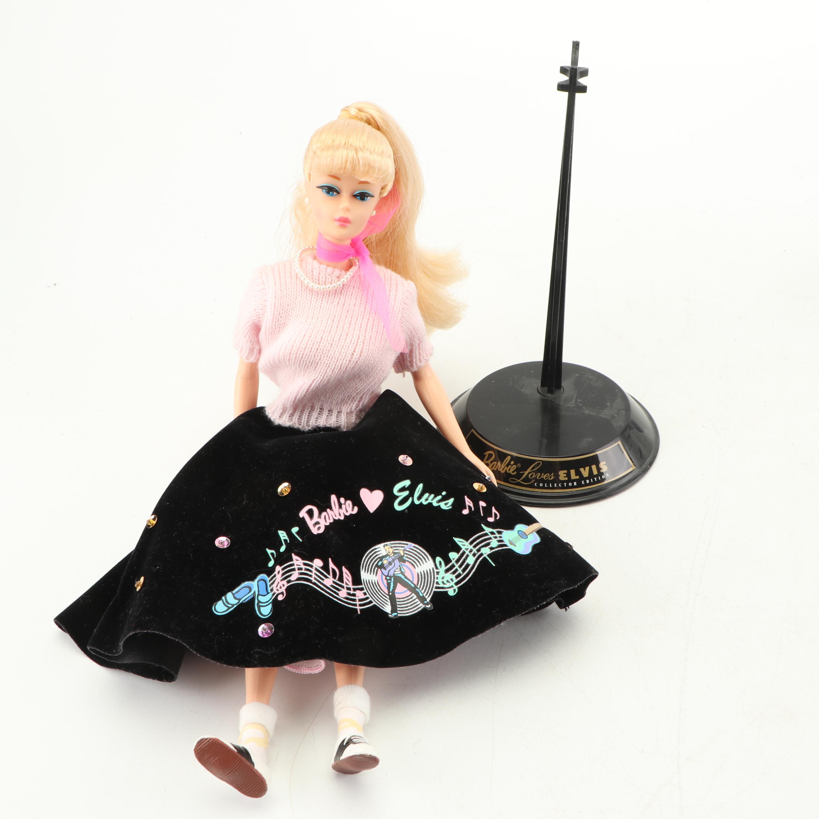 Mattel "Barbie Loves Elvis" Collector's Dolls, 1996