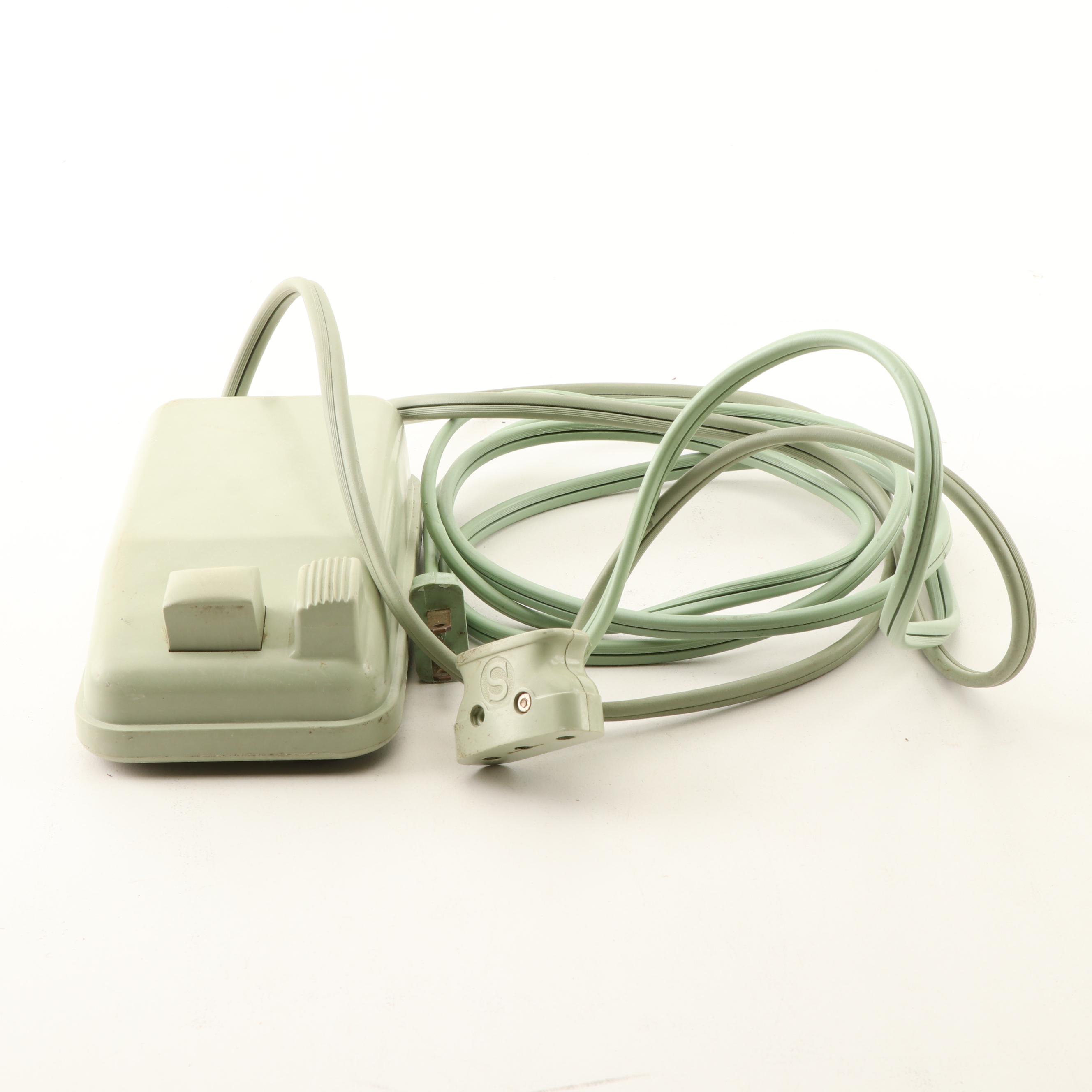 Singer Sewing Machine 319W and Attachments, Circa 1954