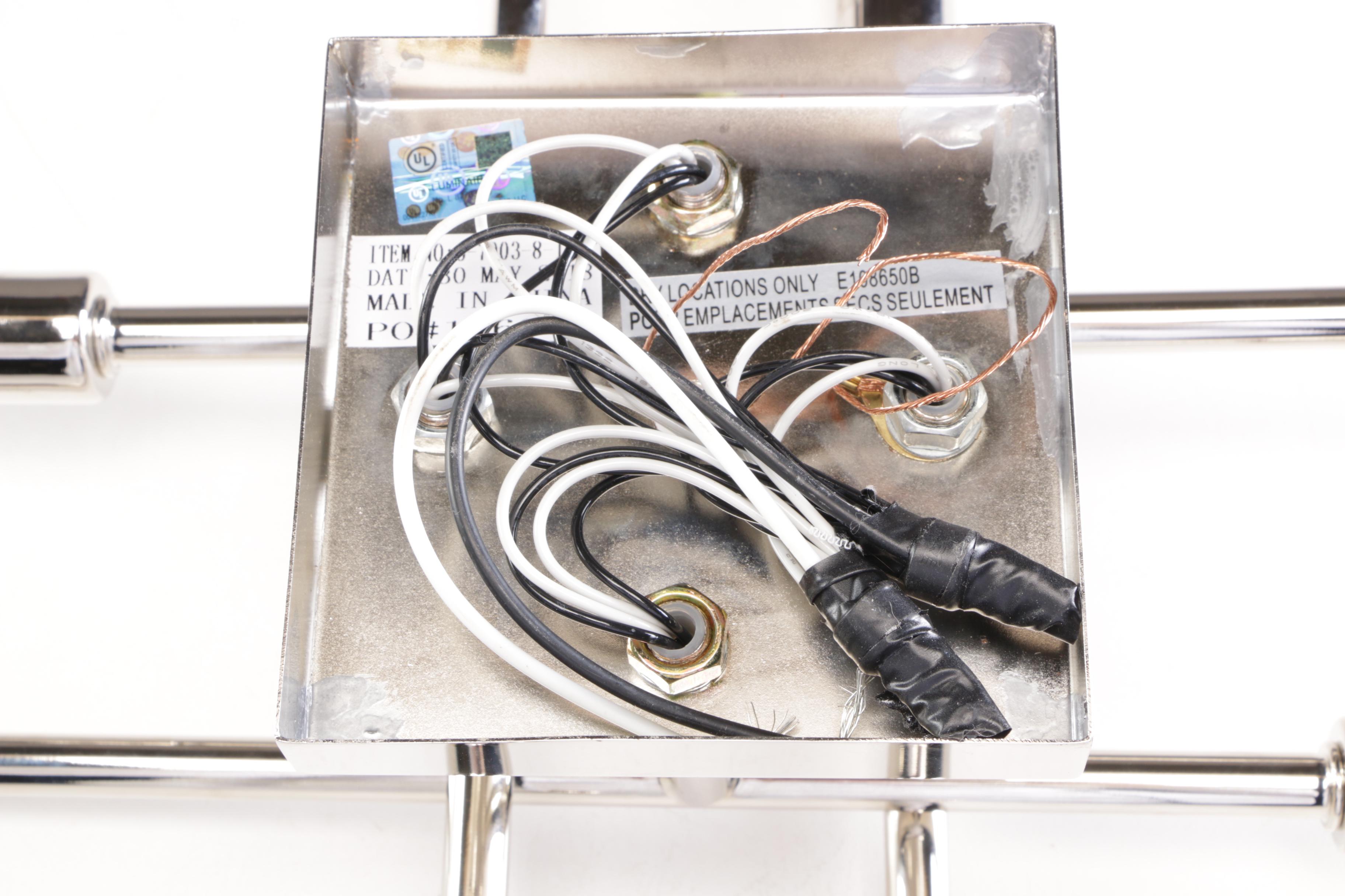 "Sputnik" Style Tube Wall Sconce