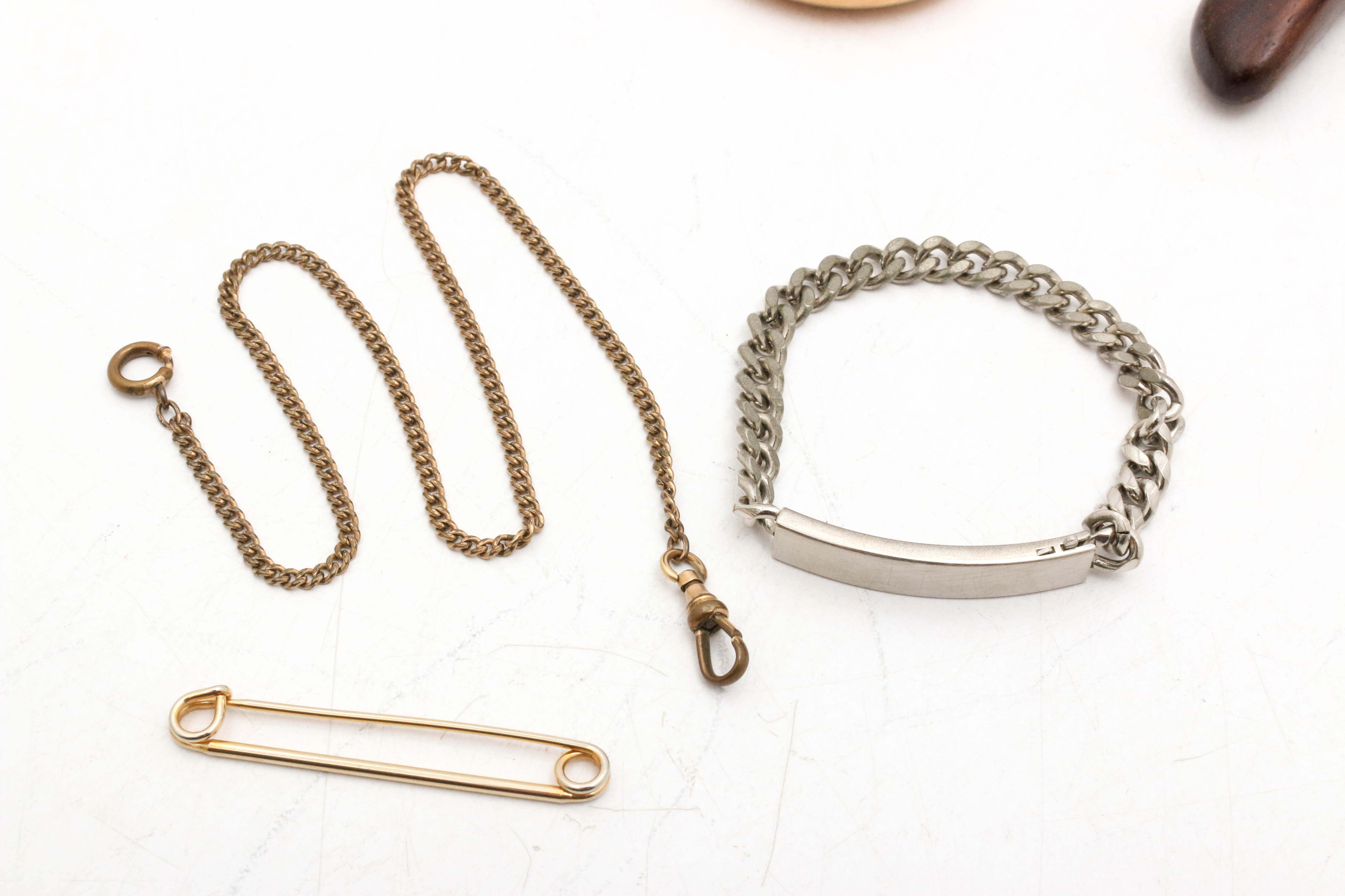 Men's Vintage Fashion Accessories Including Swank, Speidel, and More