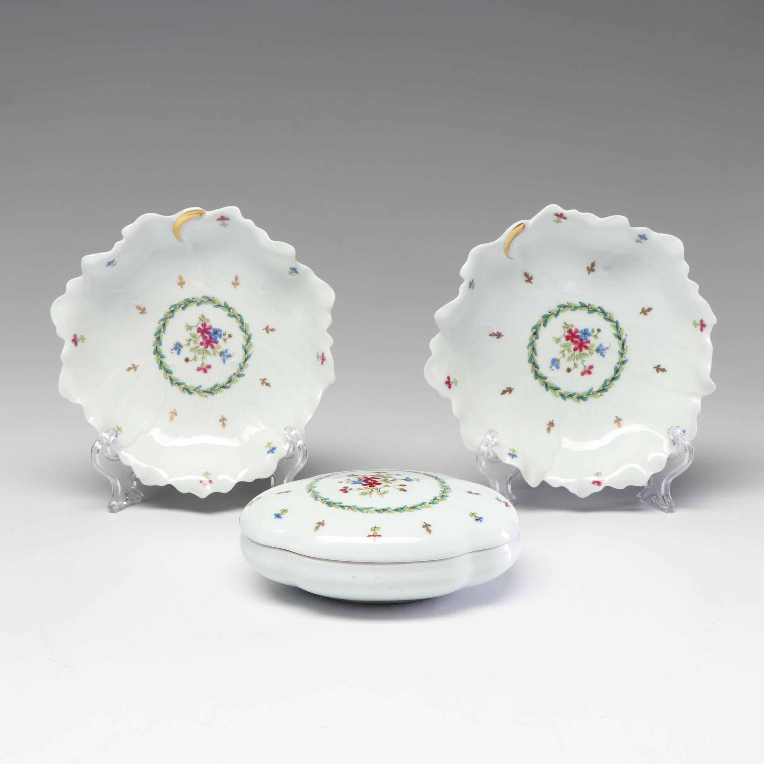Haviland Limoges Porcelain "Toulon" Dishes, 1989