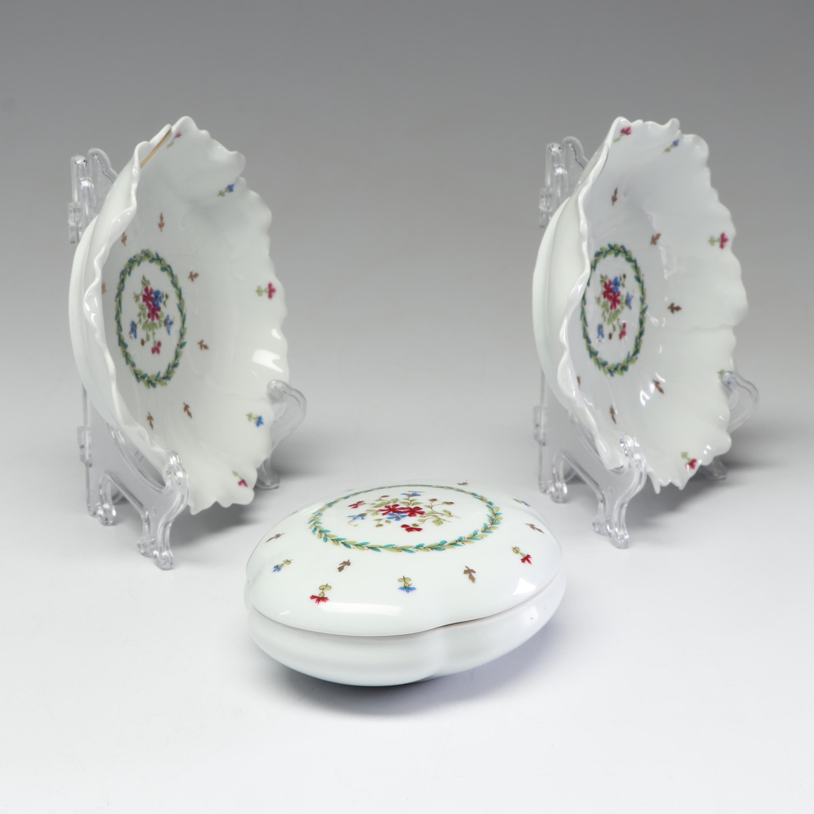 Haviland Limoges Porcelain "Toulon" Dishes, 1989