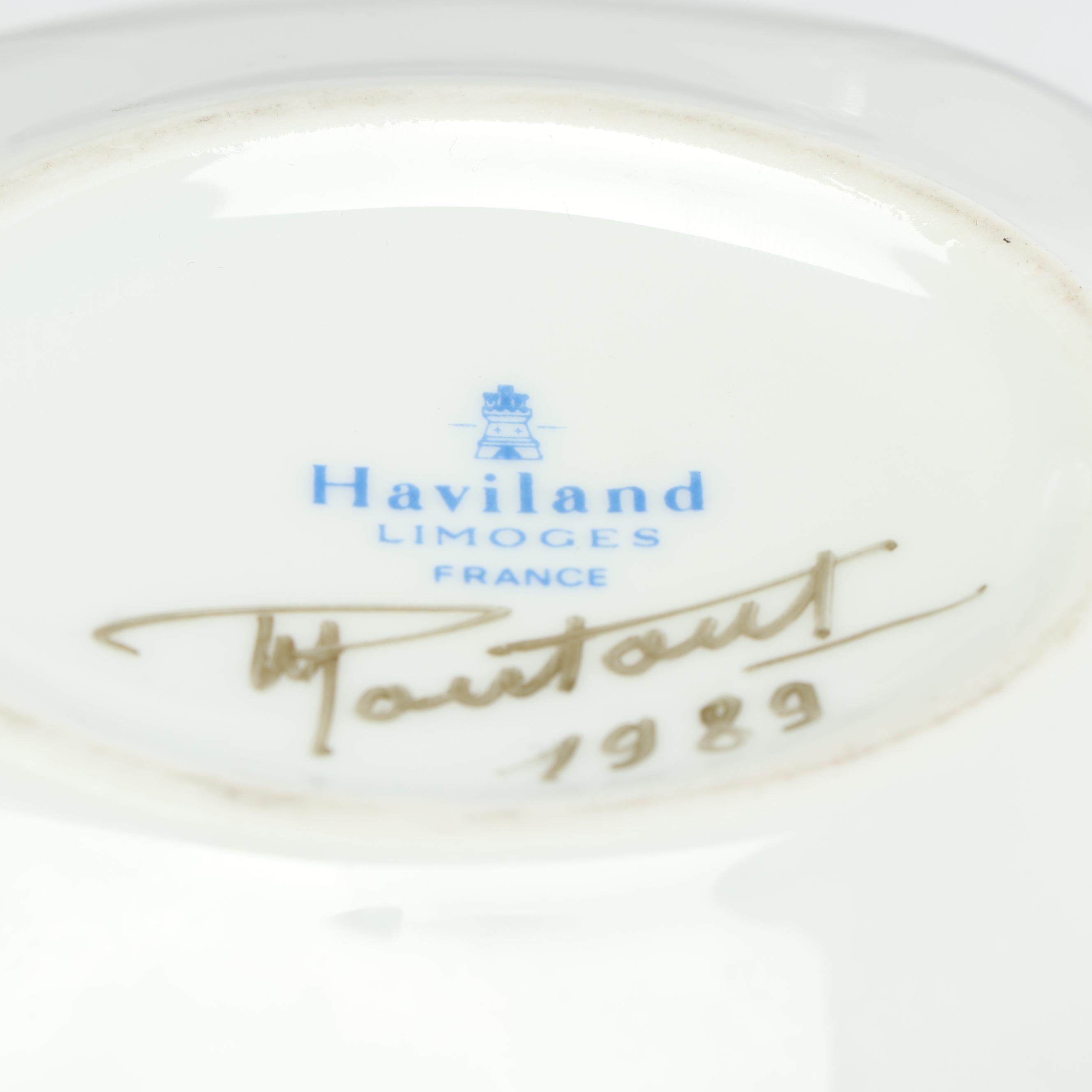 Haviland Limoges Porcelain "Toulon" Dishes, 1989