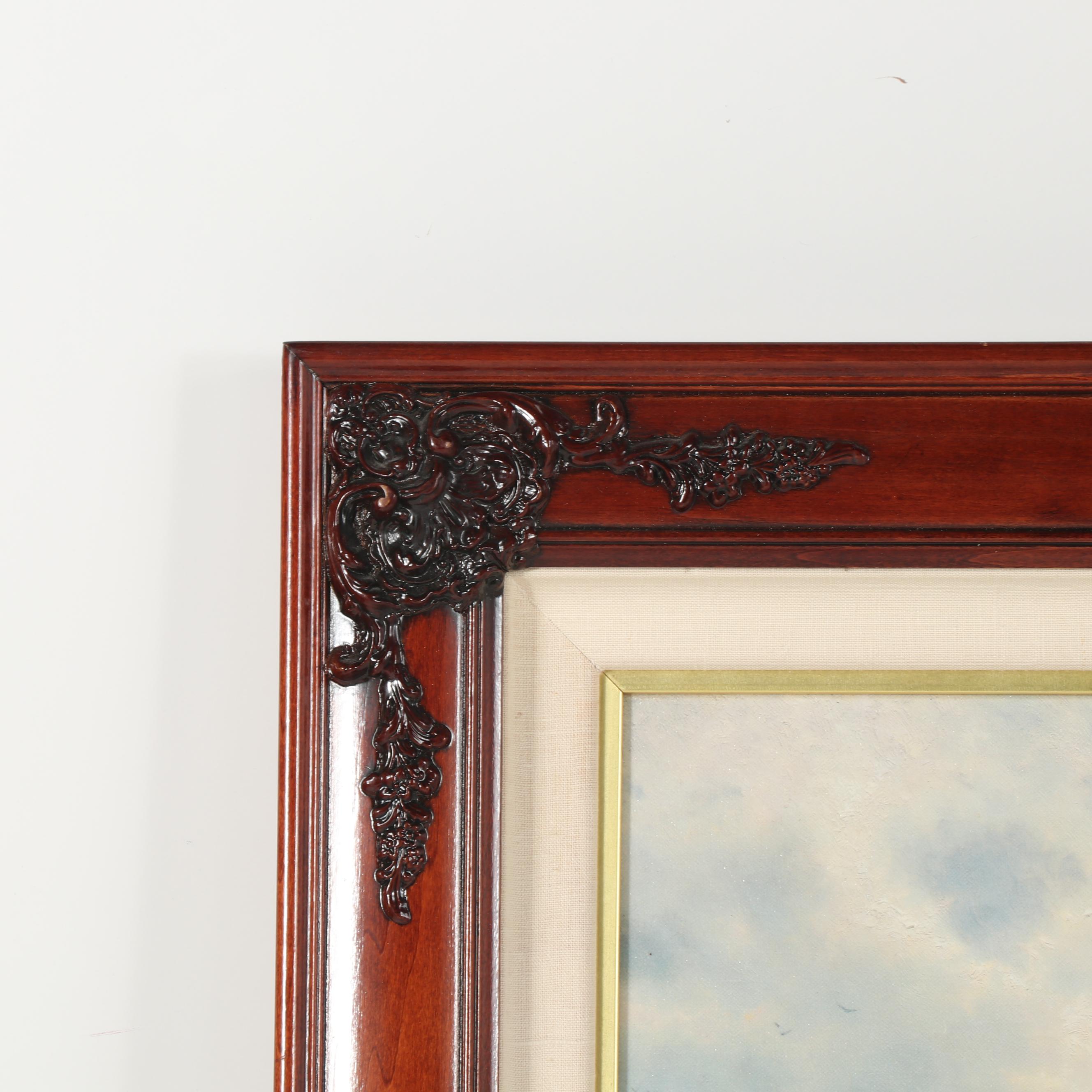 Thomas Kinkade Offset Lithograph "Hyde Street and the Bay, San Francisco"