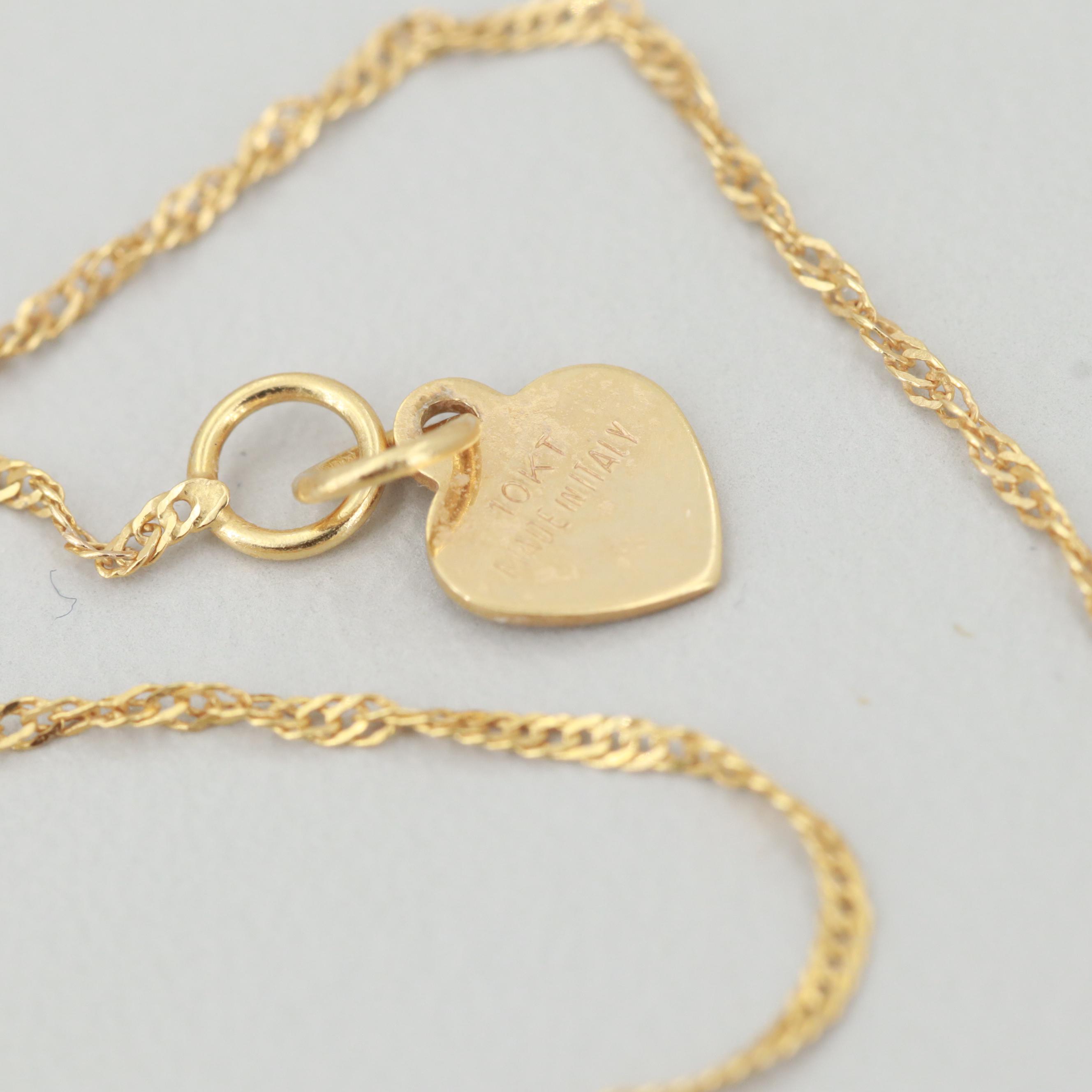 10K Yellow Gold Chains