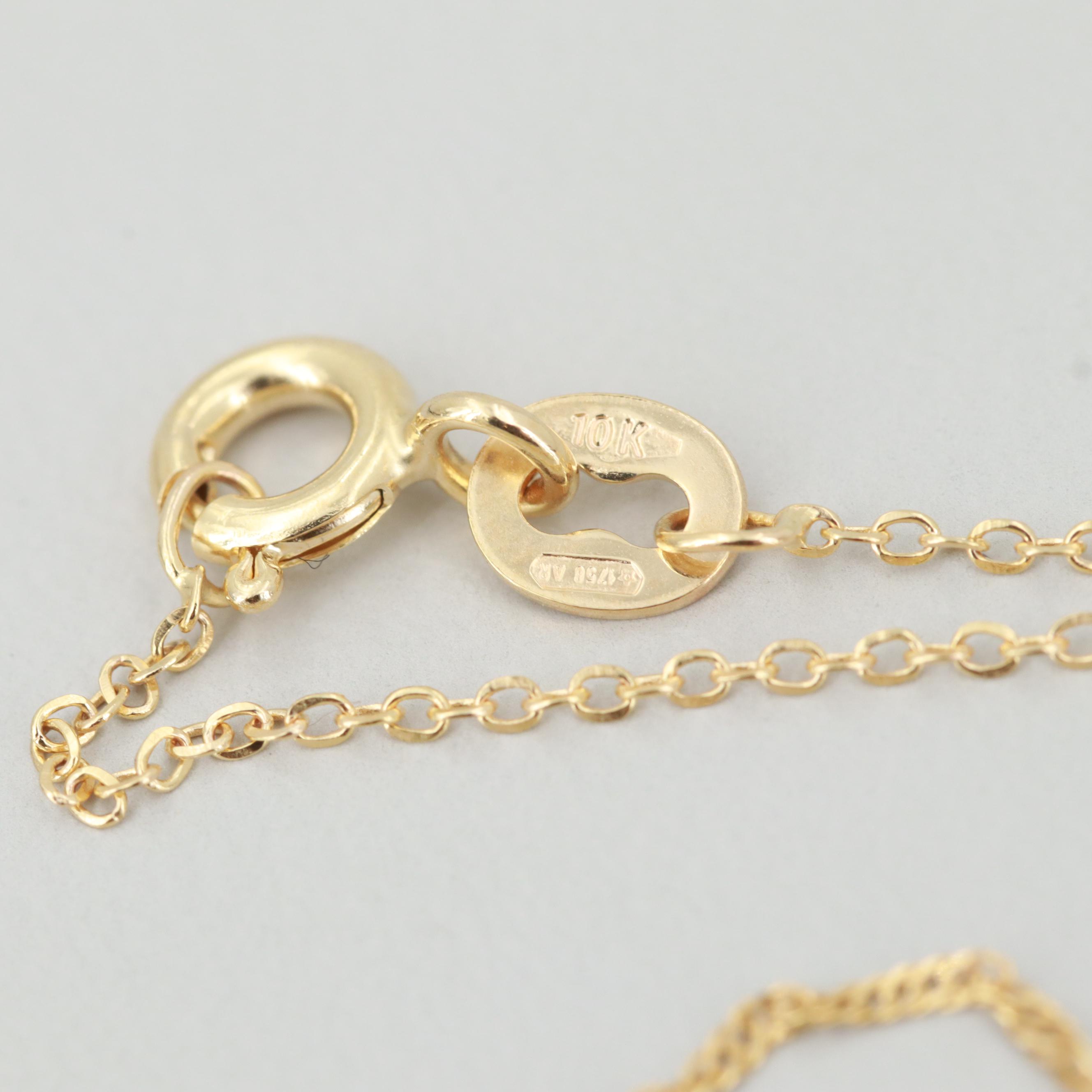 10K Yellow Gold Chains