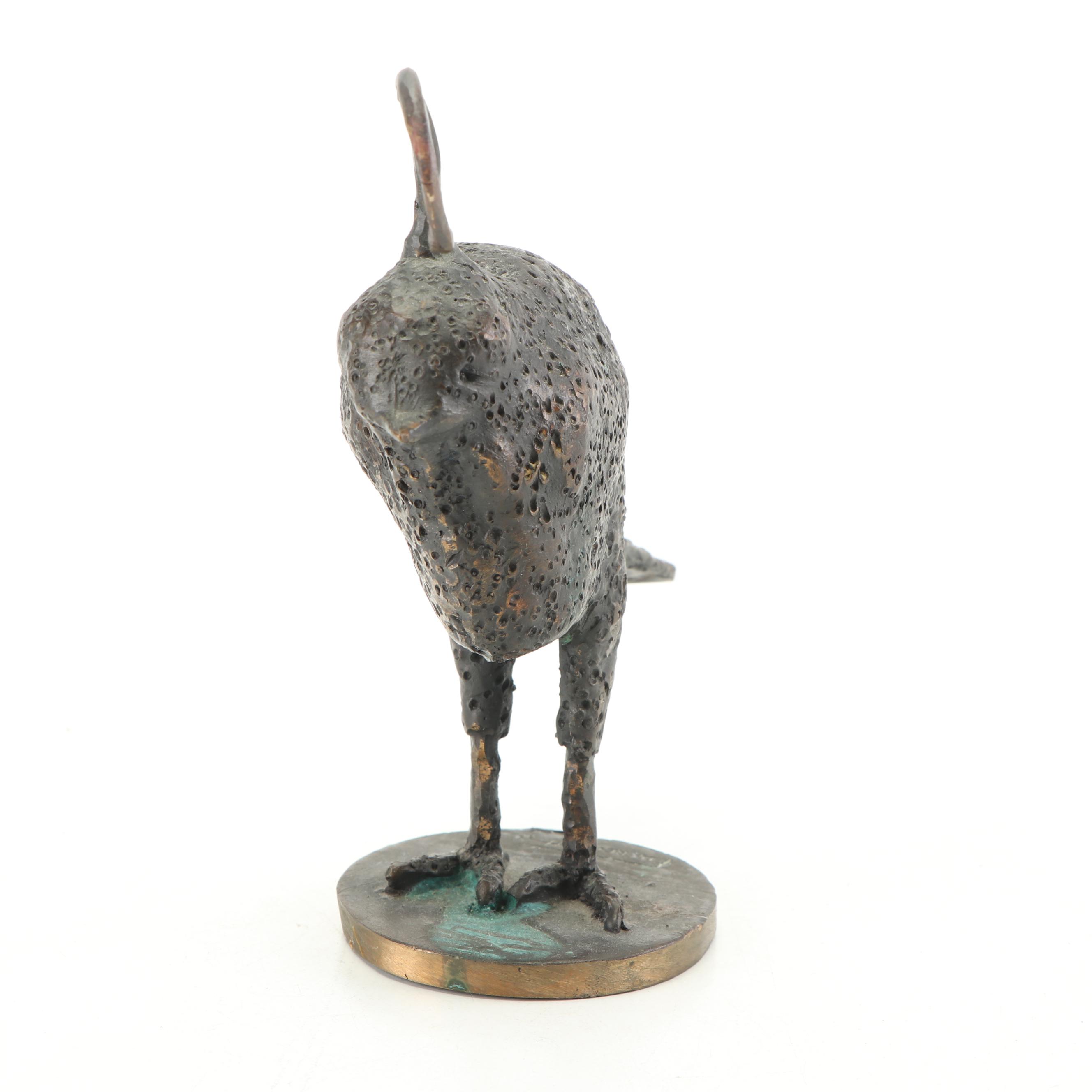 Forrest Tuttle Bronze Sculpture "The Troon Bird"