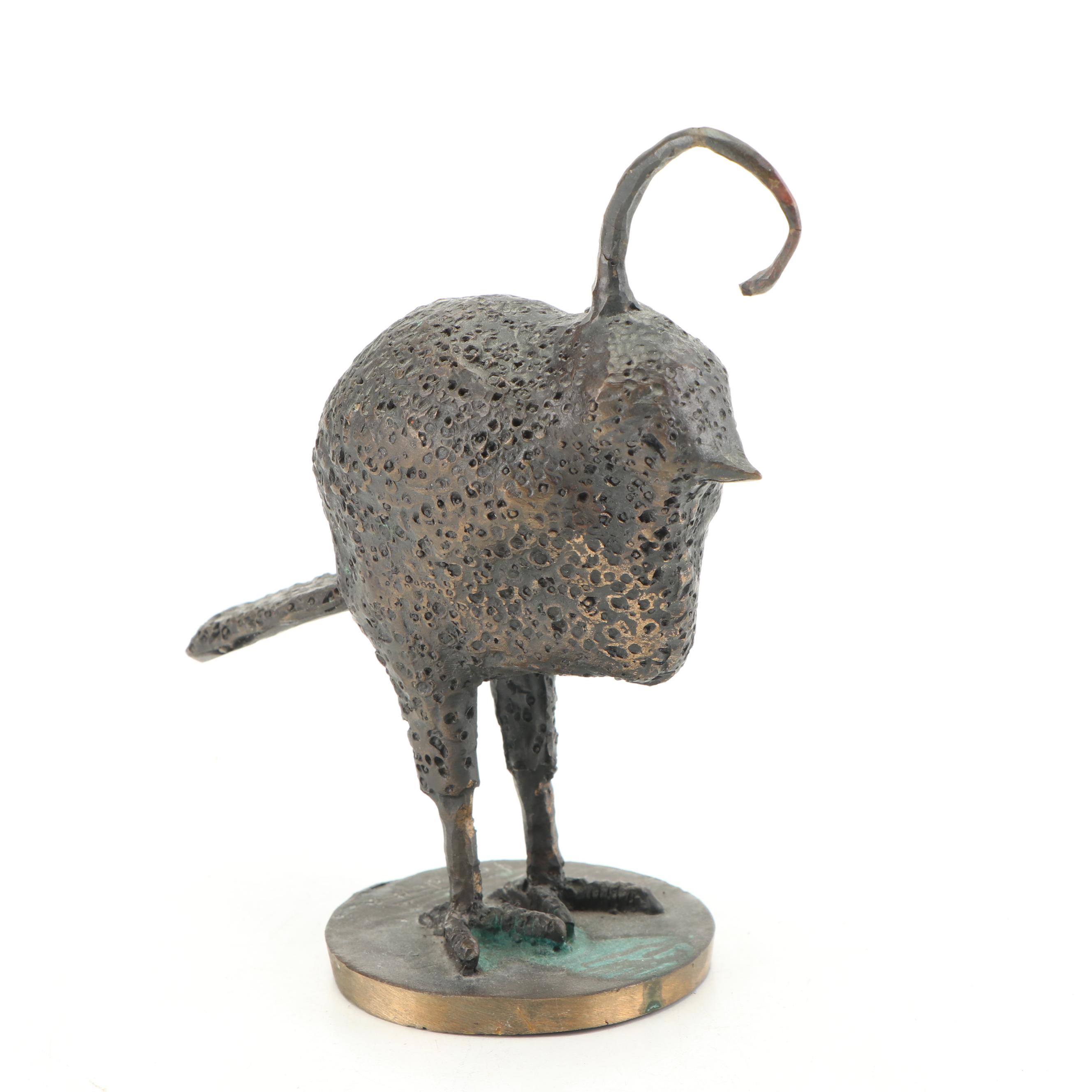 Forrest Tuttle Bronze Sculpture "The Troon Bird"