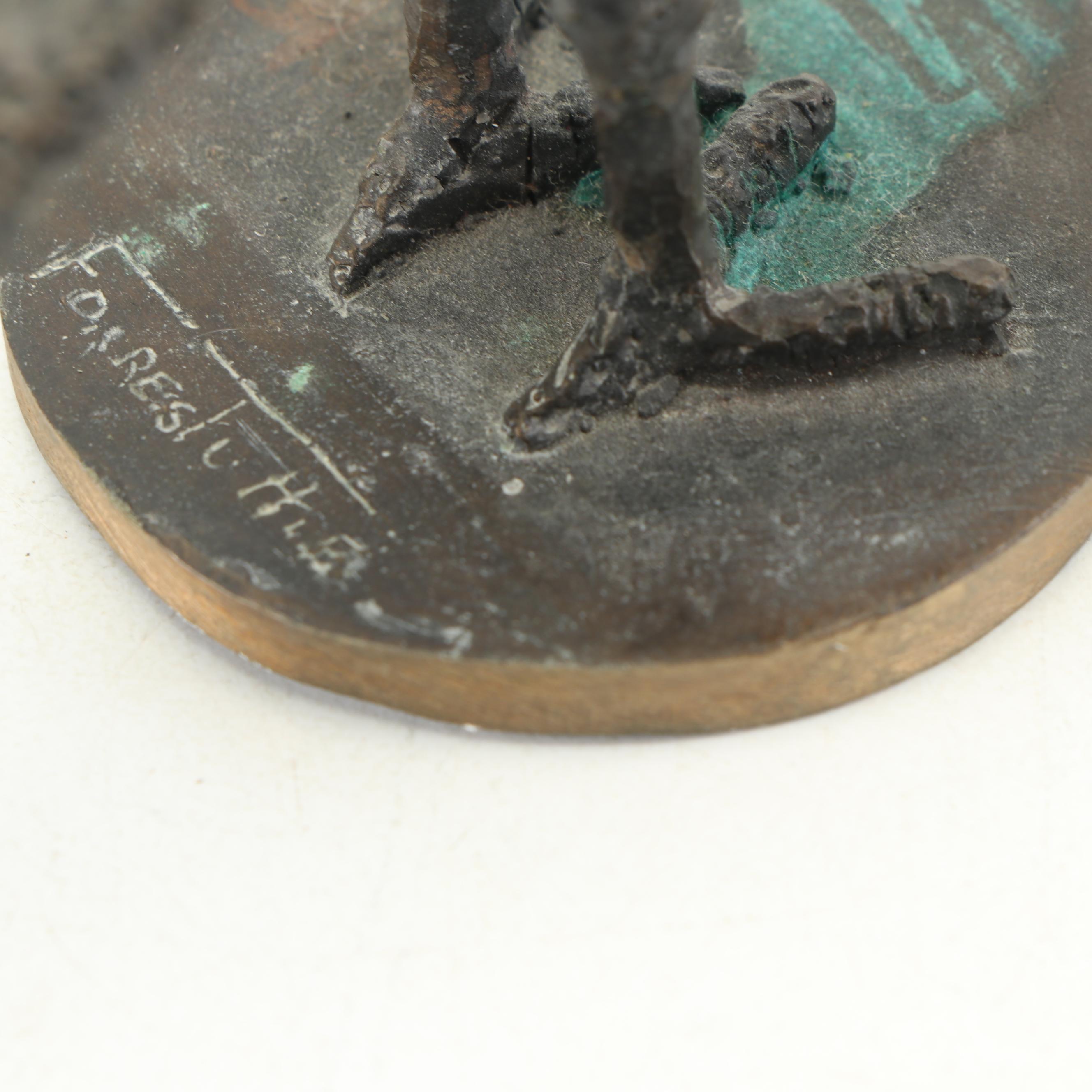 Forrest Tuttle Bronze Sculpture "The Troon Bird"