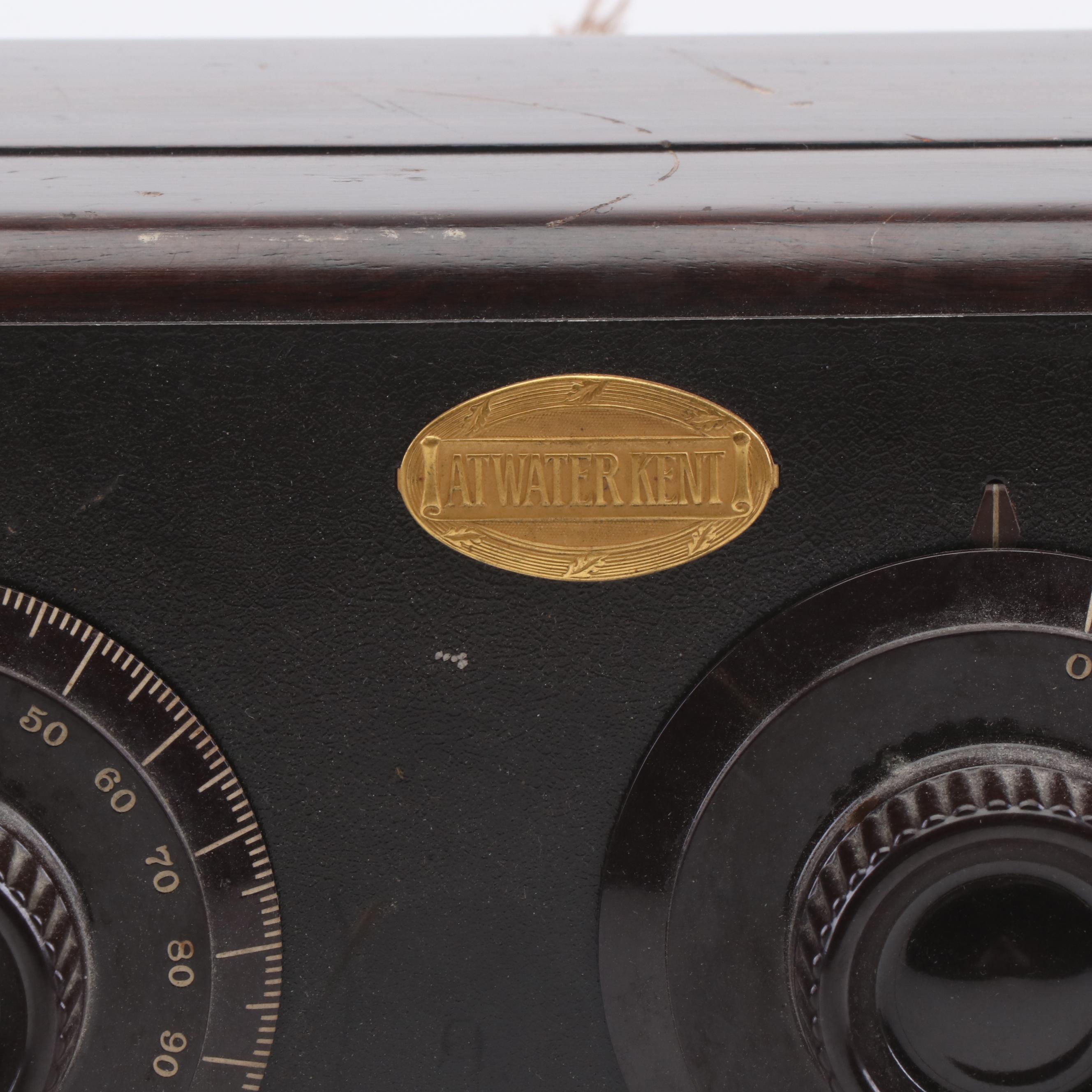 Atwater Kent Model 20 Compact Radio, 1926