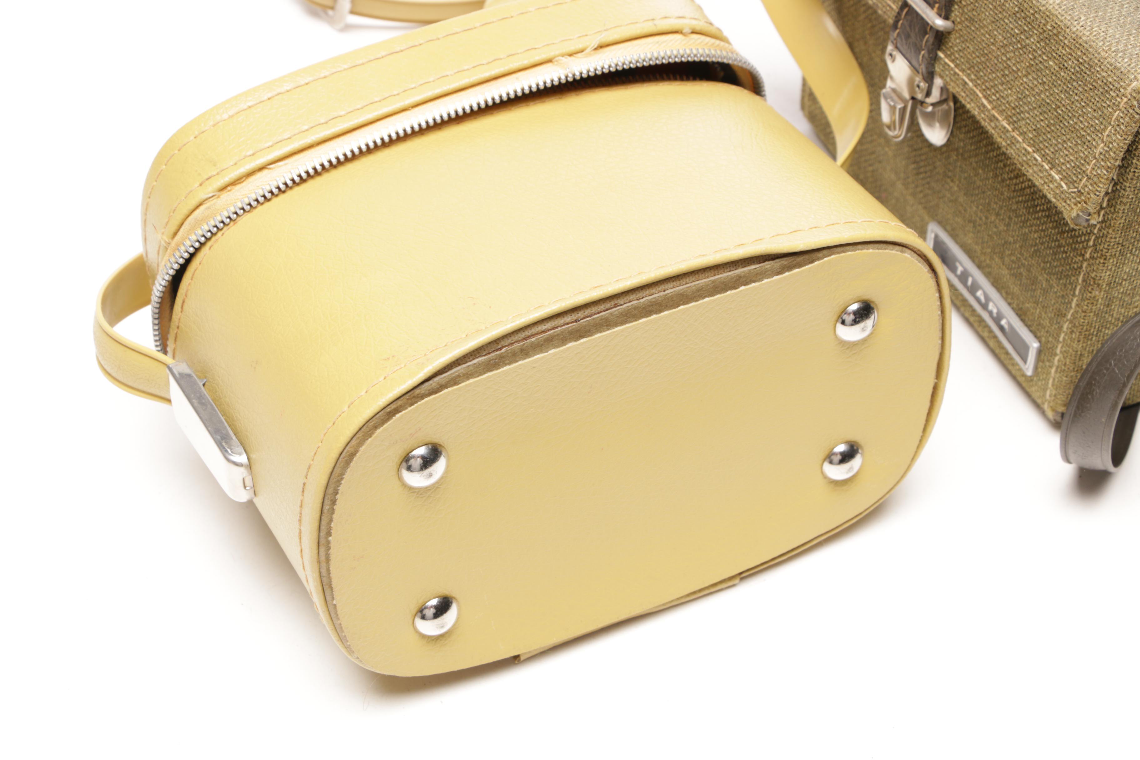 Polaroid Square Shooter 2 and Vintage Camera Cases