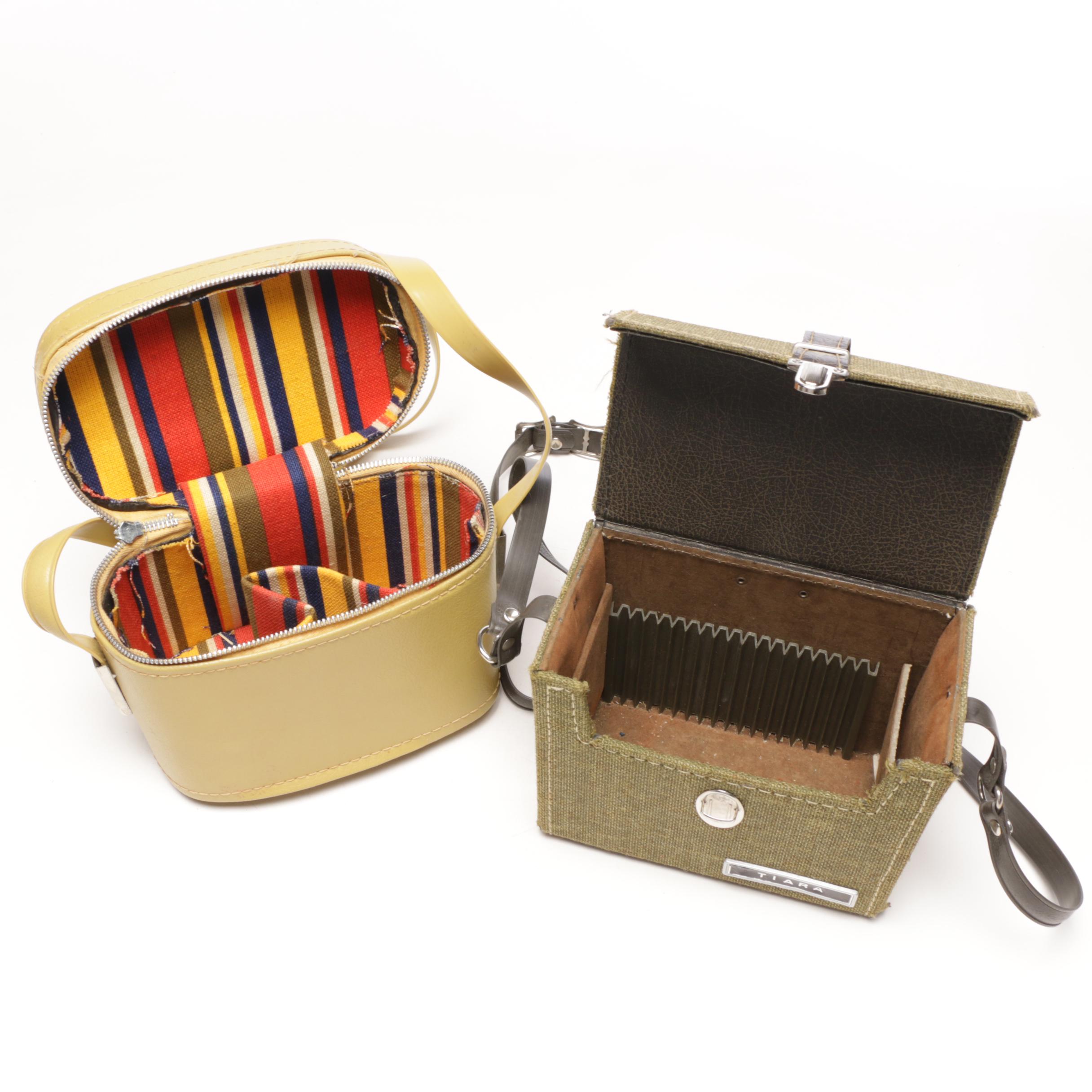 Polaroid Square Shooter 2 and Vintage Camera Cases