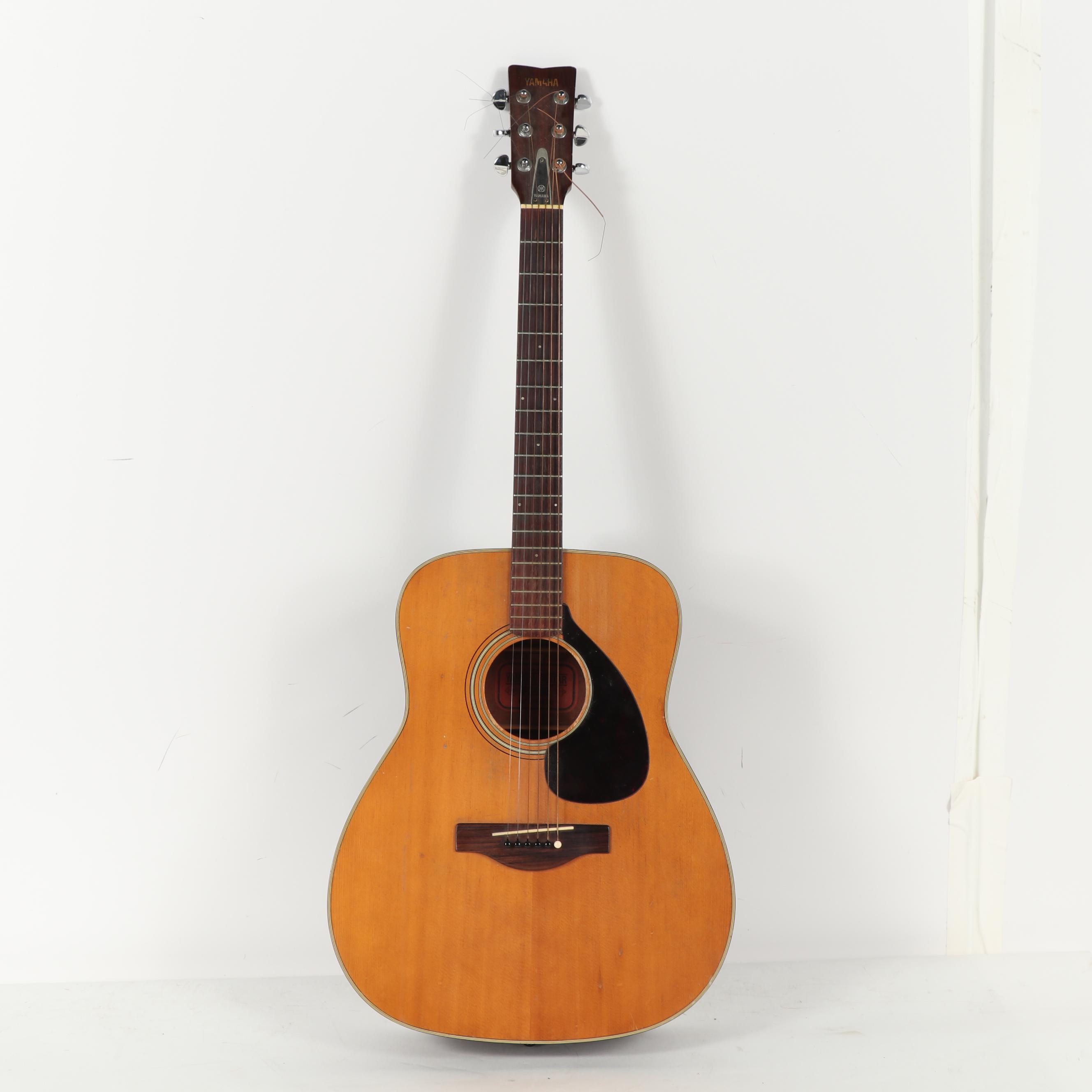 Vintage Yamaha FG-180 Red Label Acoustic Guitar, 1970's
