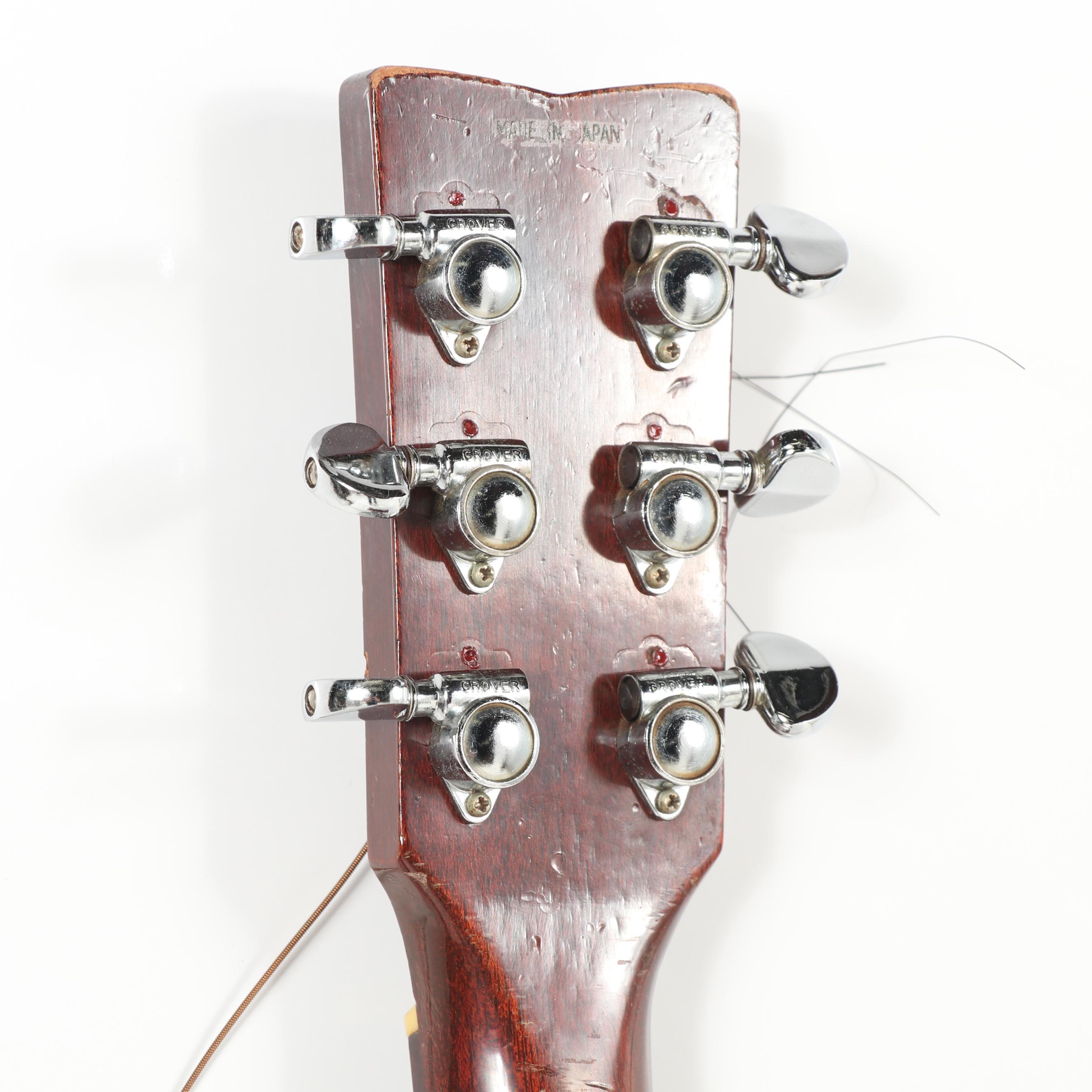 Vintage Yamaha FG-180 Red Label Acoustic Guitar, 1970's