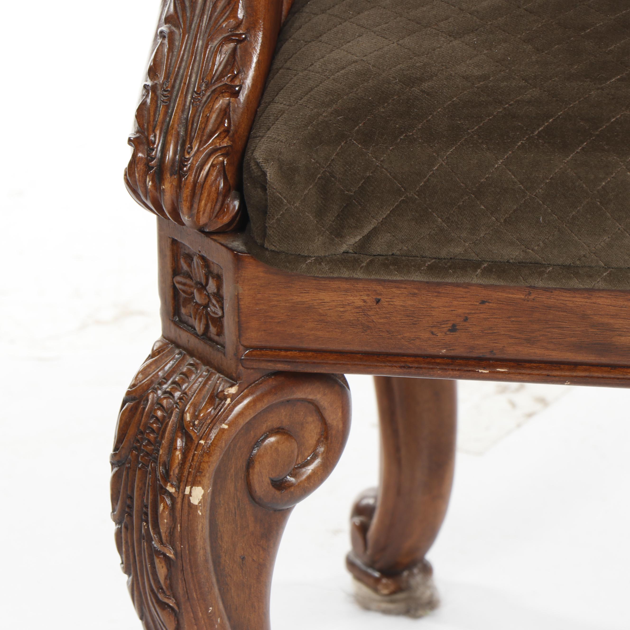 Drexel Heritage "Palm Court" Cane Back Side Chair