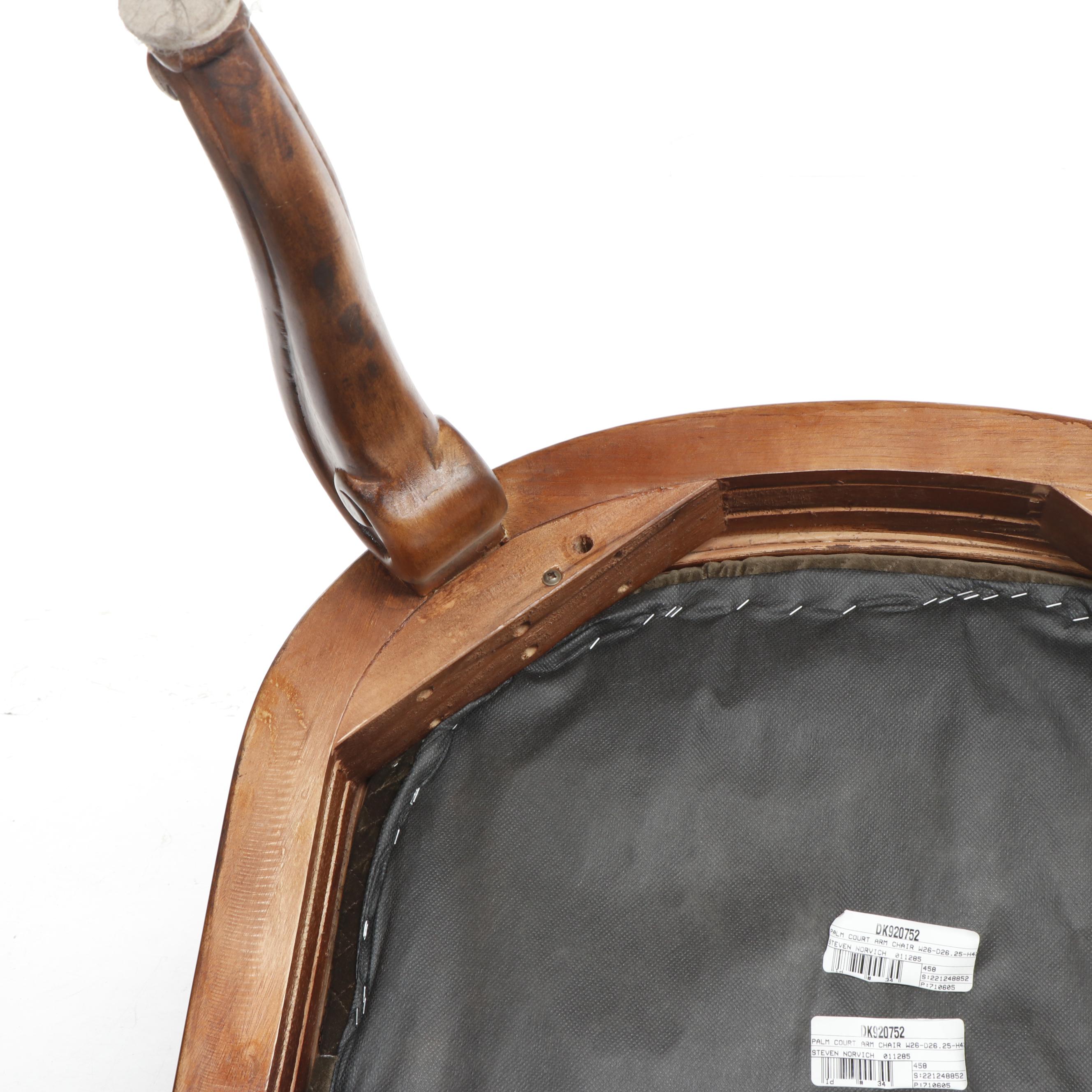 Drexel Heritage "Palm Court" Cane Back Side Chair