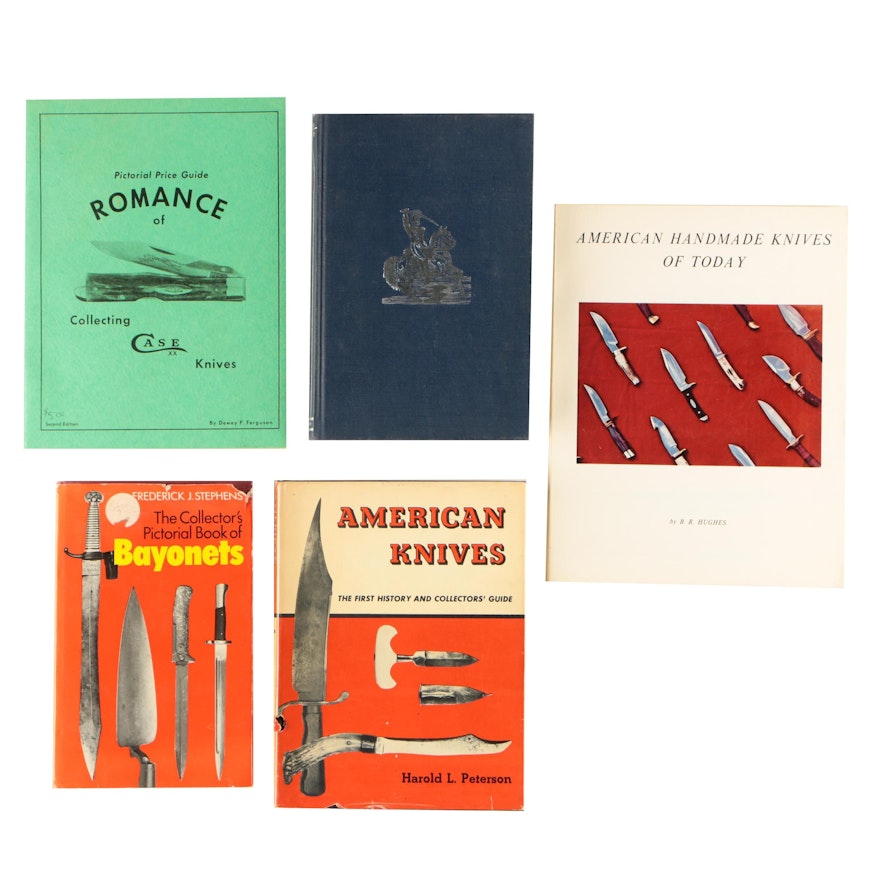 Vintage Books on Knives, Swords, and Bayonets