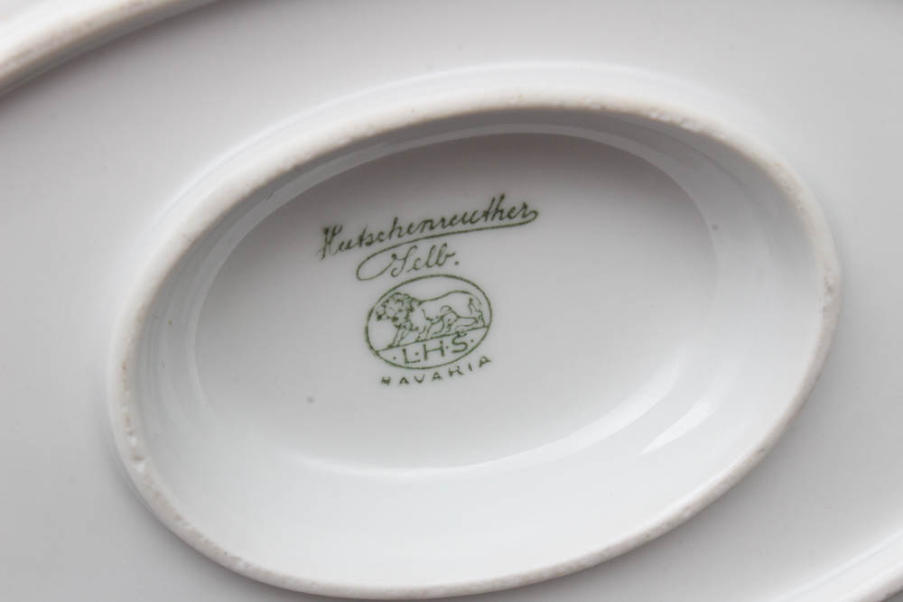 Gilt and White Dinnerware and Serveware Featuring Vista Alegre, Weimar, Haviland